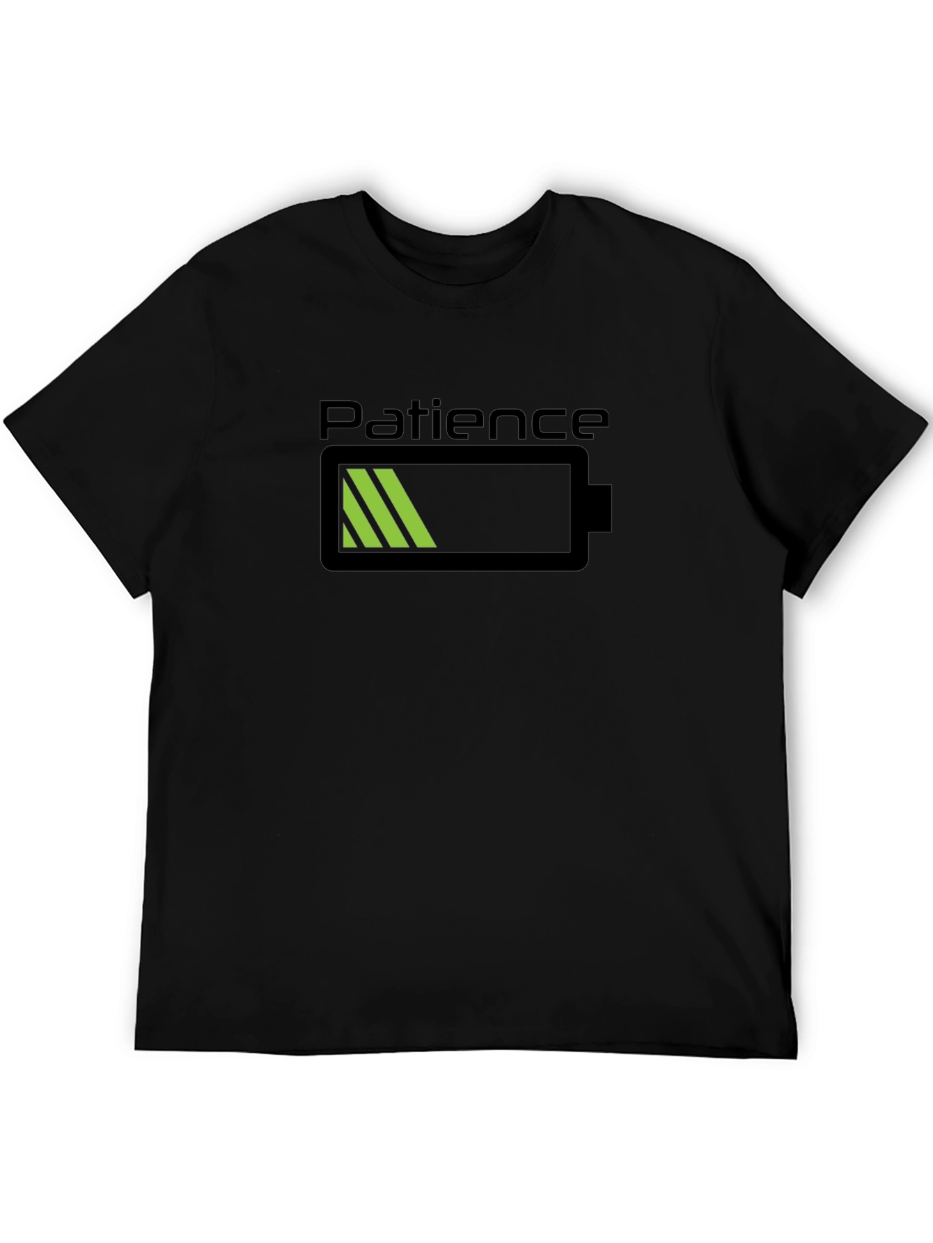 Low Patience Battery Graphic Tee - Black