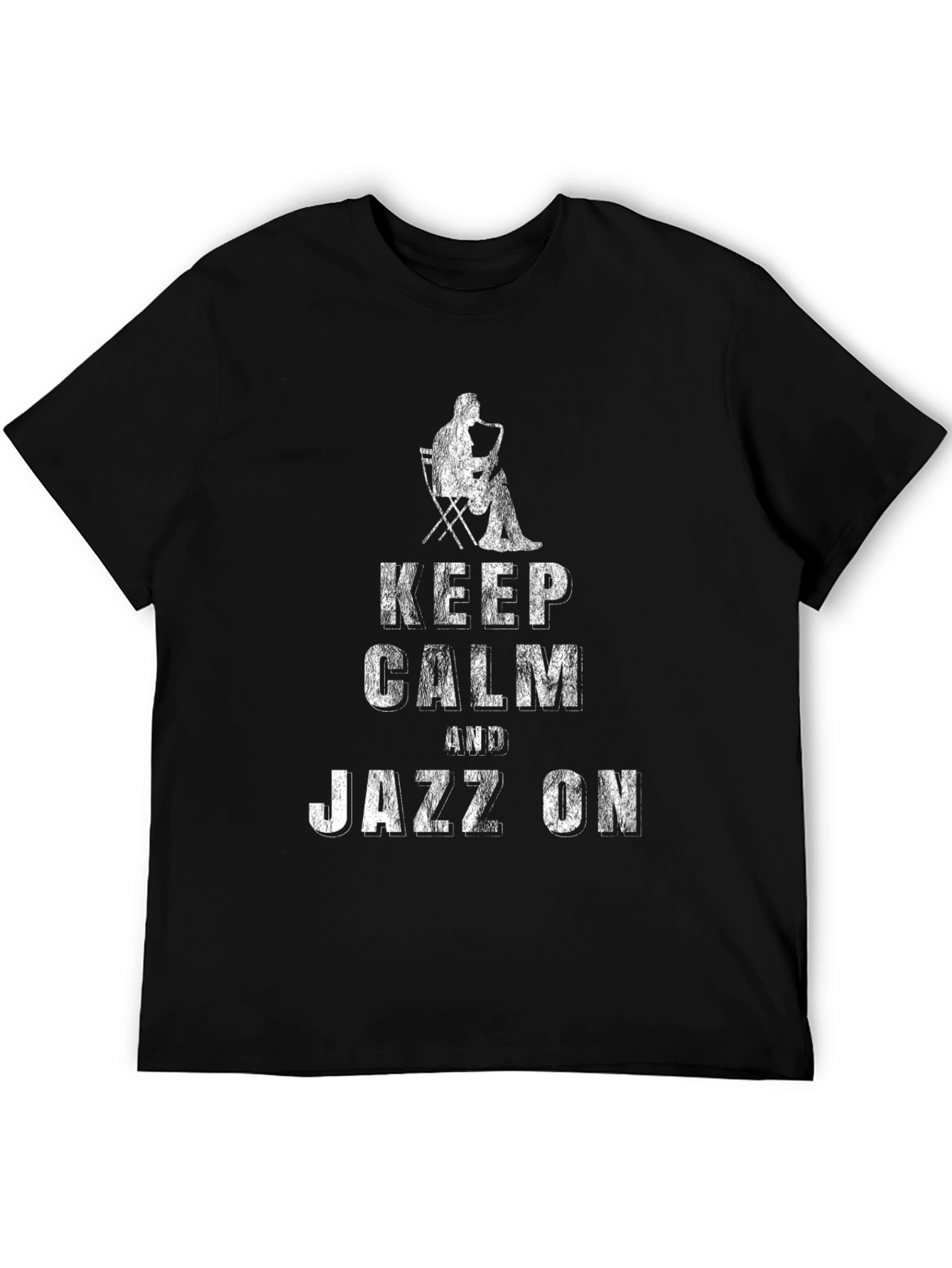 Keep Calm and Jazz On Graphic T-Shirt
