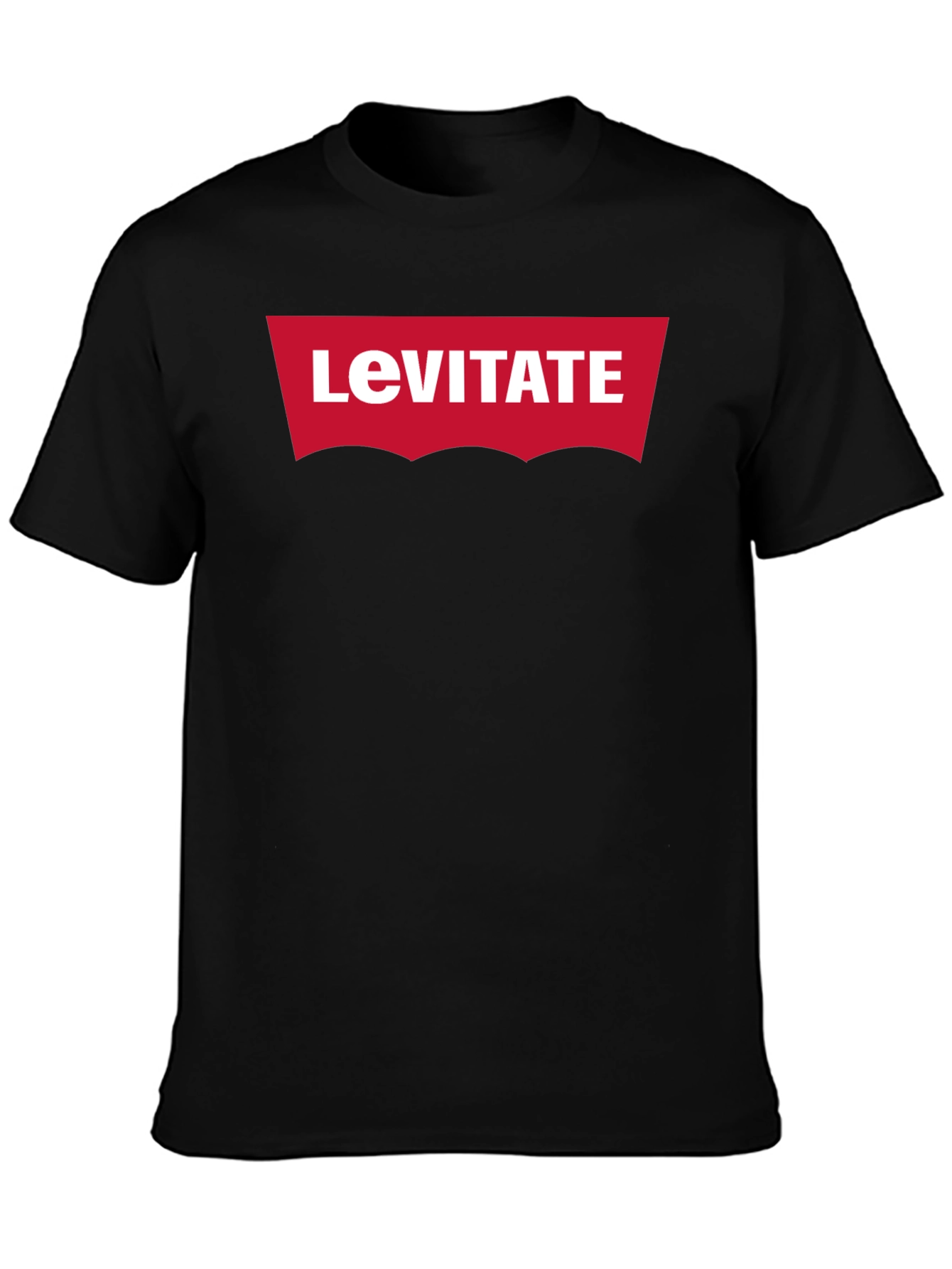 Levitate Graphic Tee - Mens Black T-Shirt