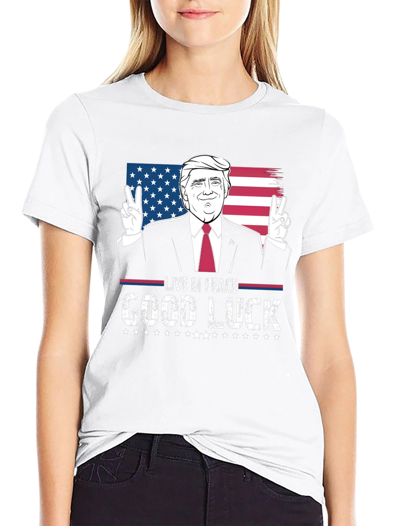 Trump Live in Peace T-Shirt