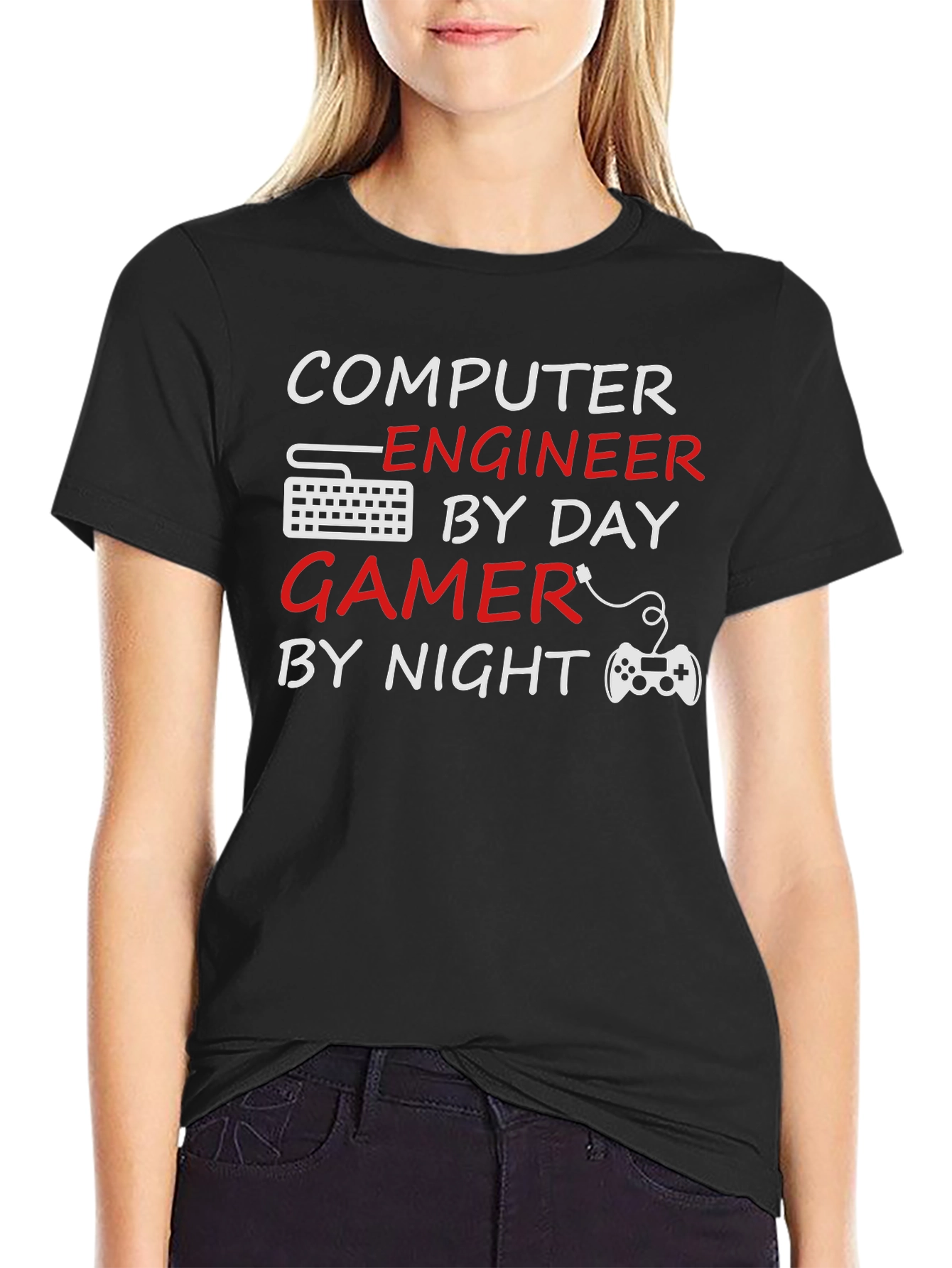 Computer Engineer Gamer T-Shirt
