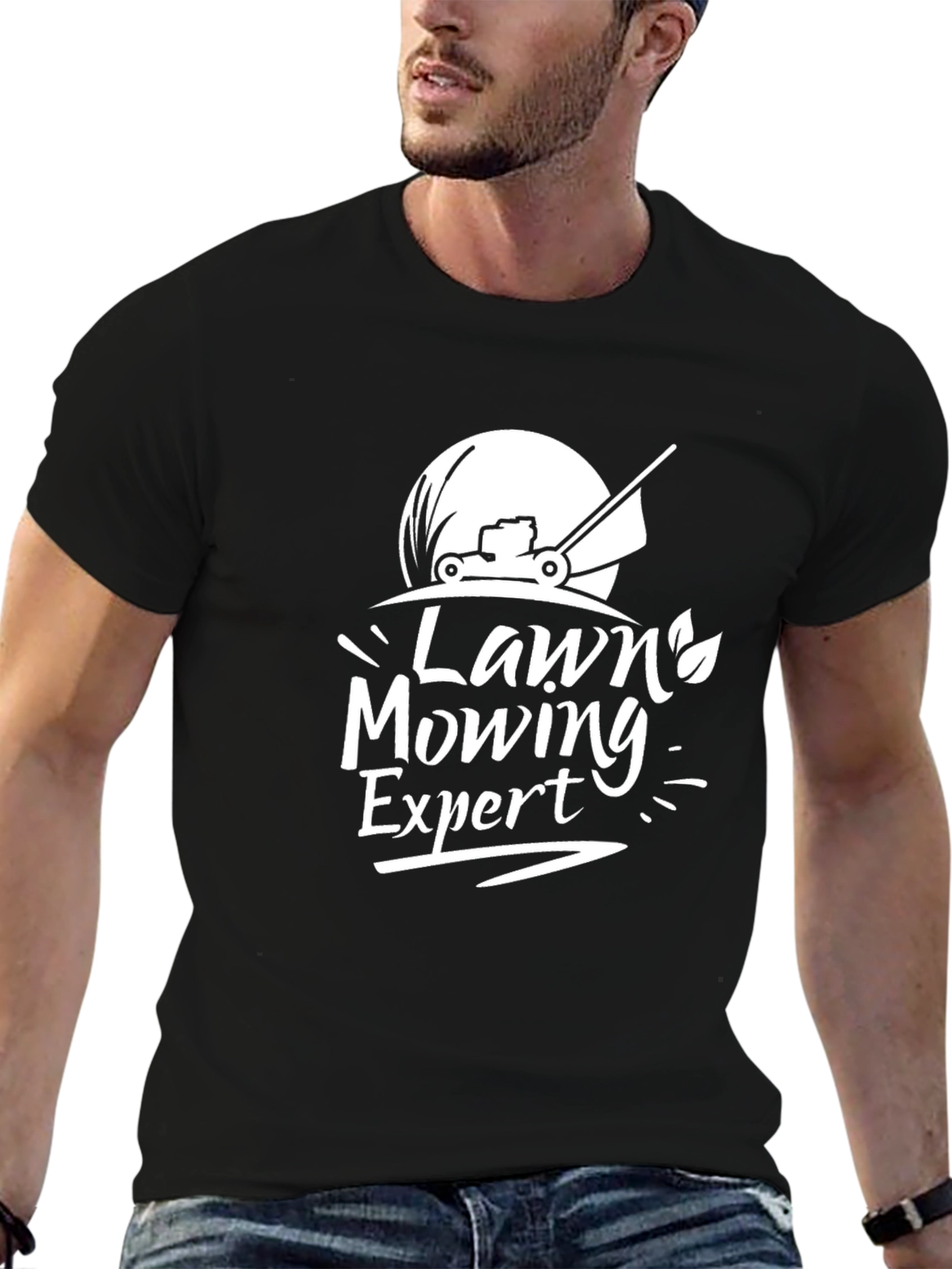 Lawn Mowing Expert Graphic Tee