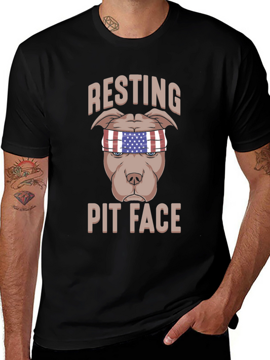 Resting Pit Face Graphic Tee