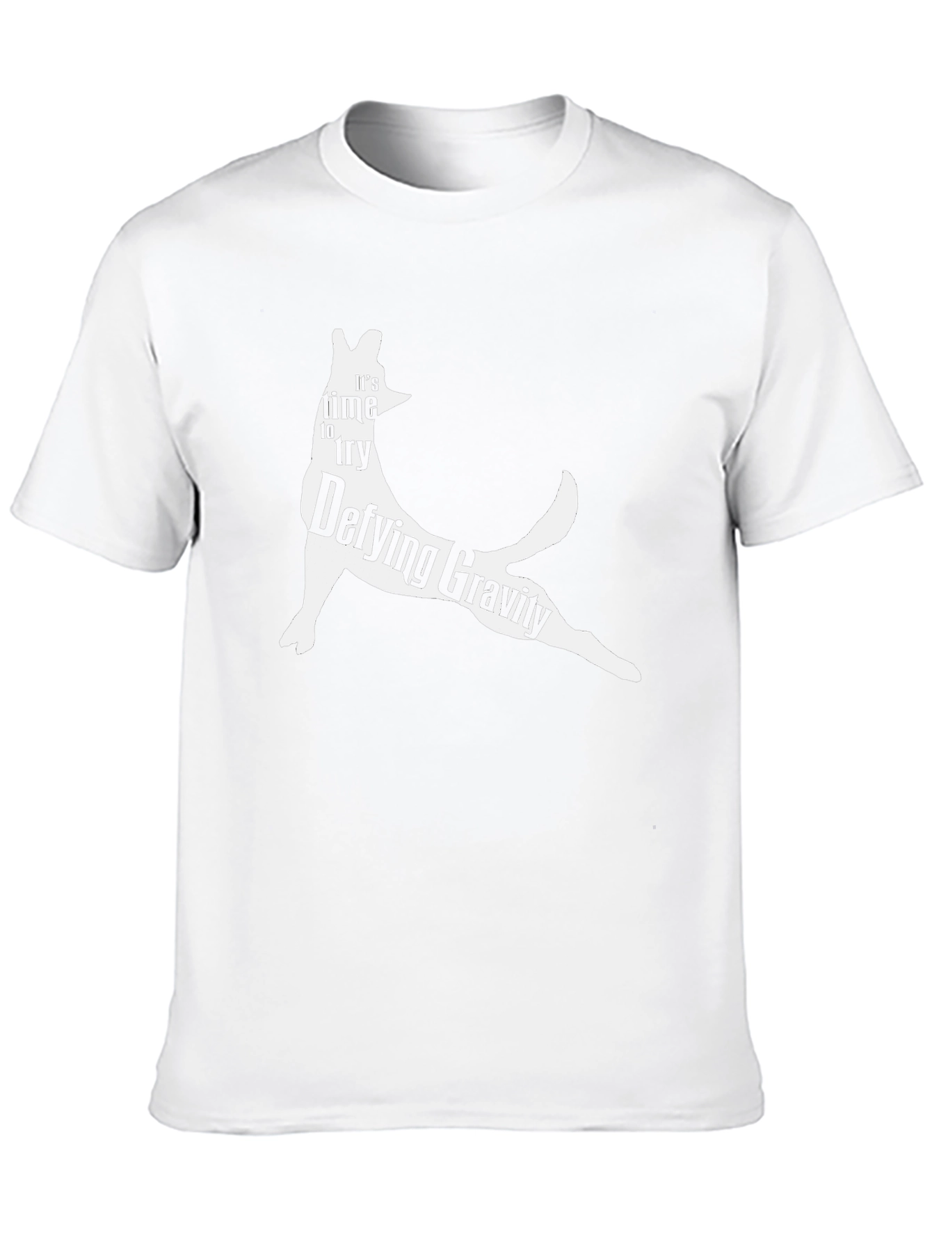 Defying Gravity Graphic Tee - Unique Design Soft Cotton
