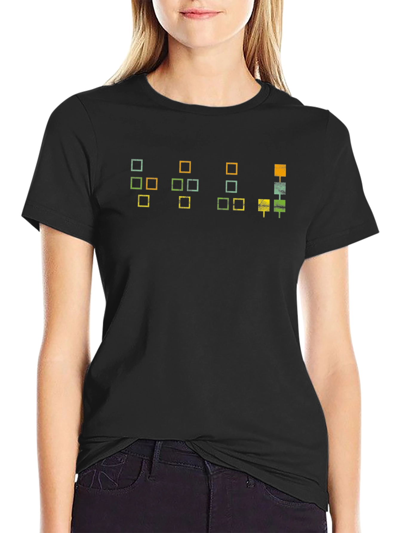 Geometric Block T-Shirt