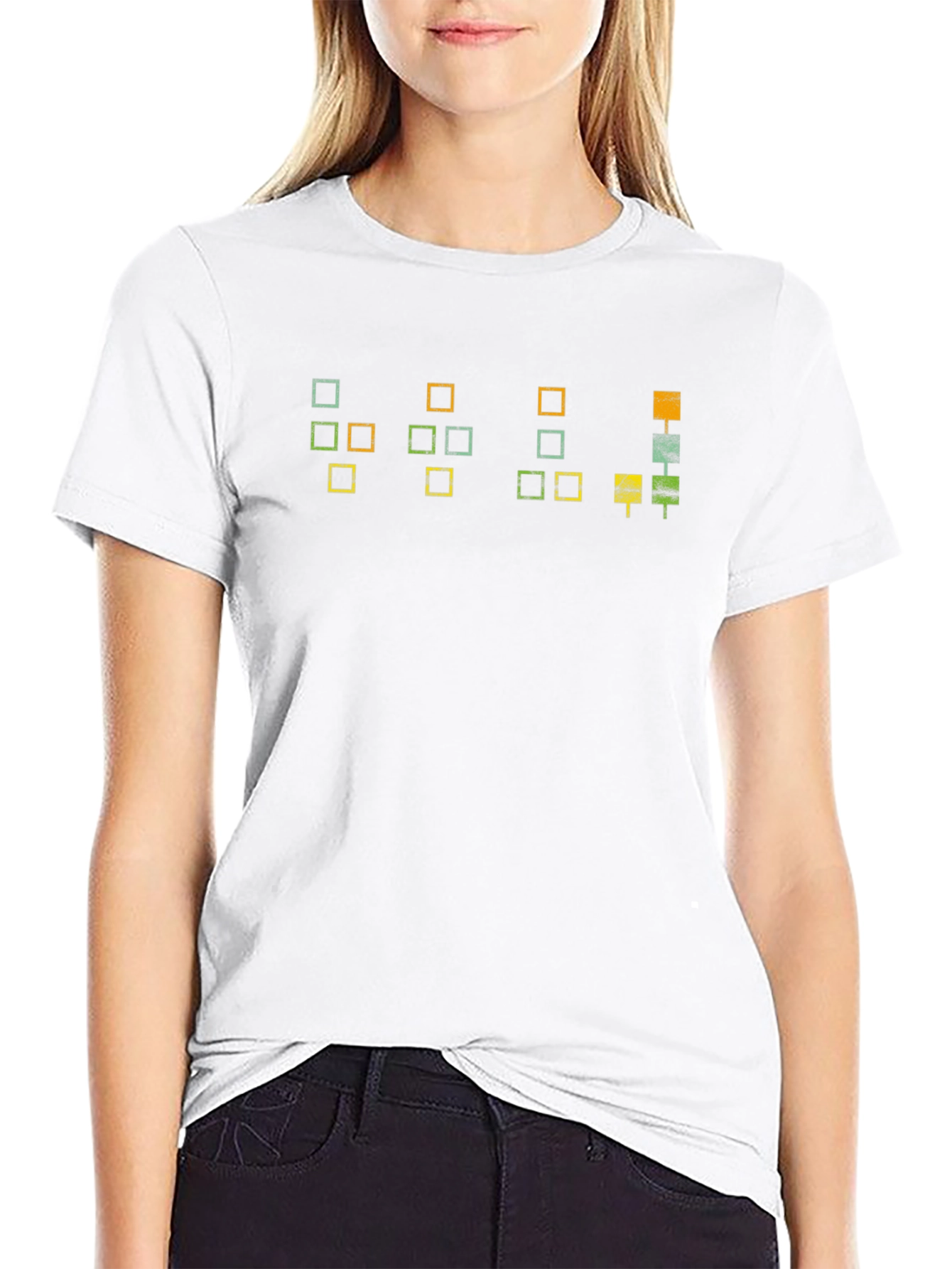 Geometric Block T-Shirt