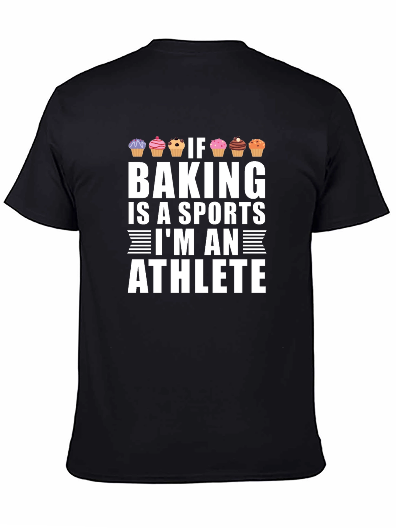 Baking Is a Sport Funny Graphic Tee