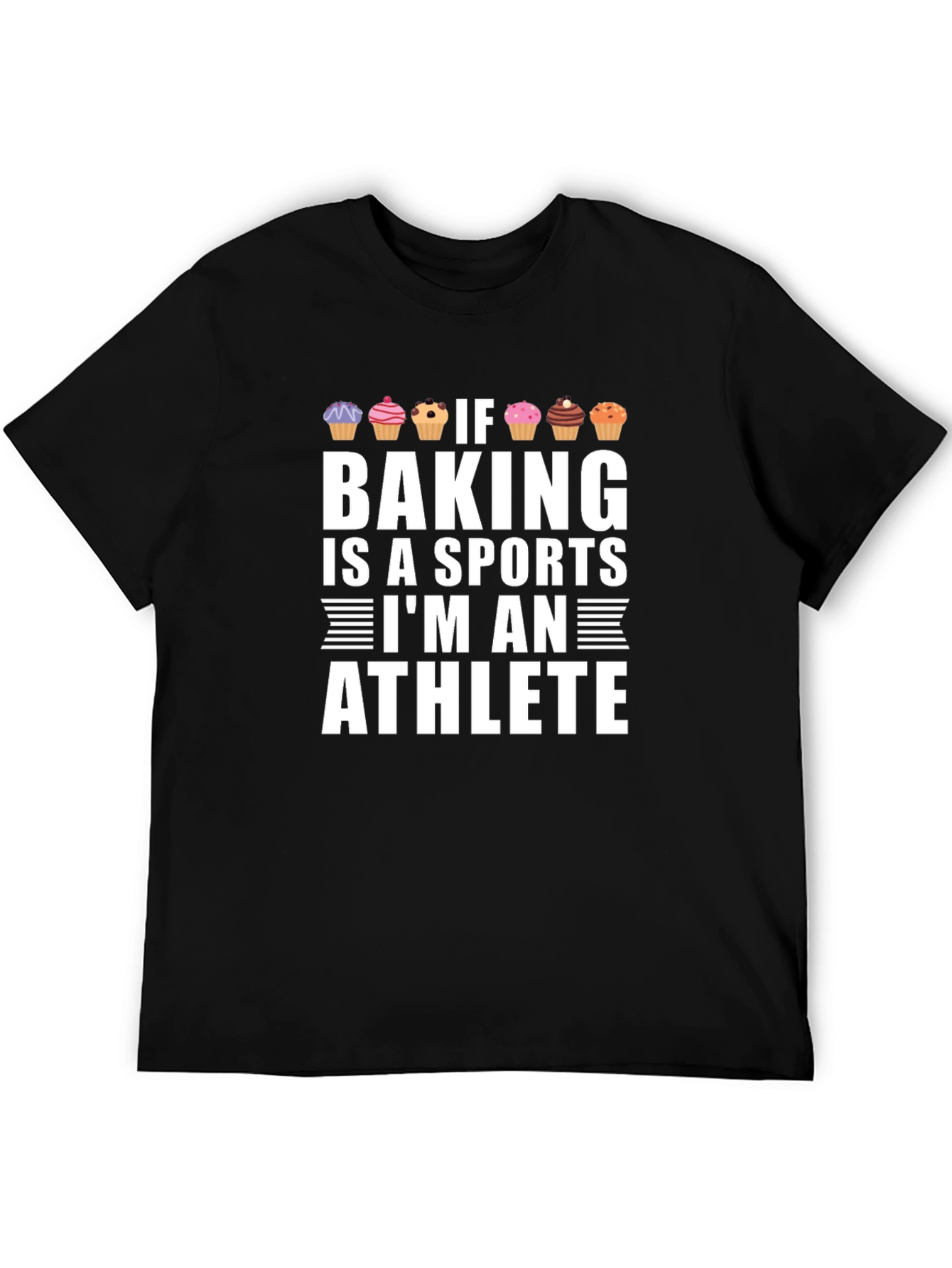 Baking Is a Sport Funny Graphic Tee