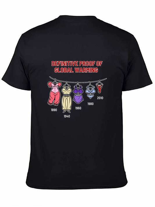 Global Warming T-Shirt: Fashion Evolution Tee