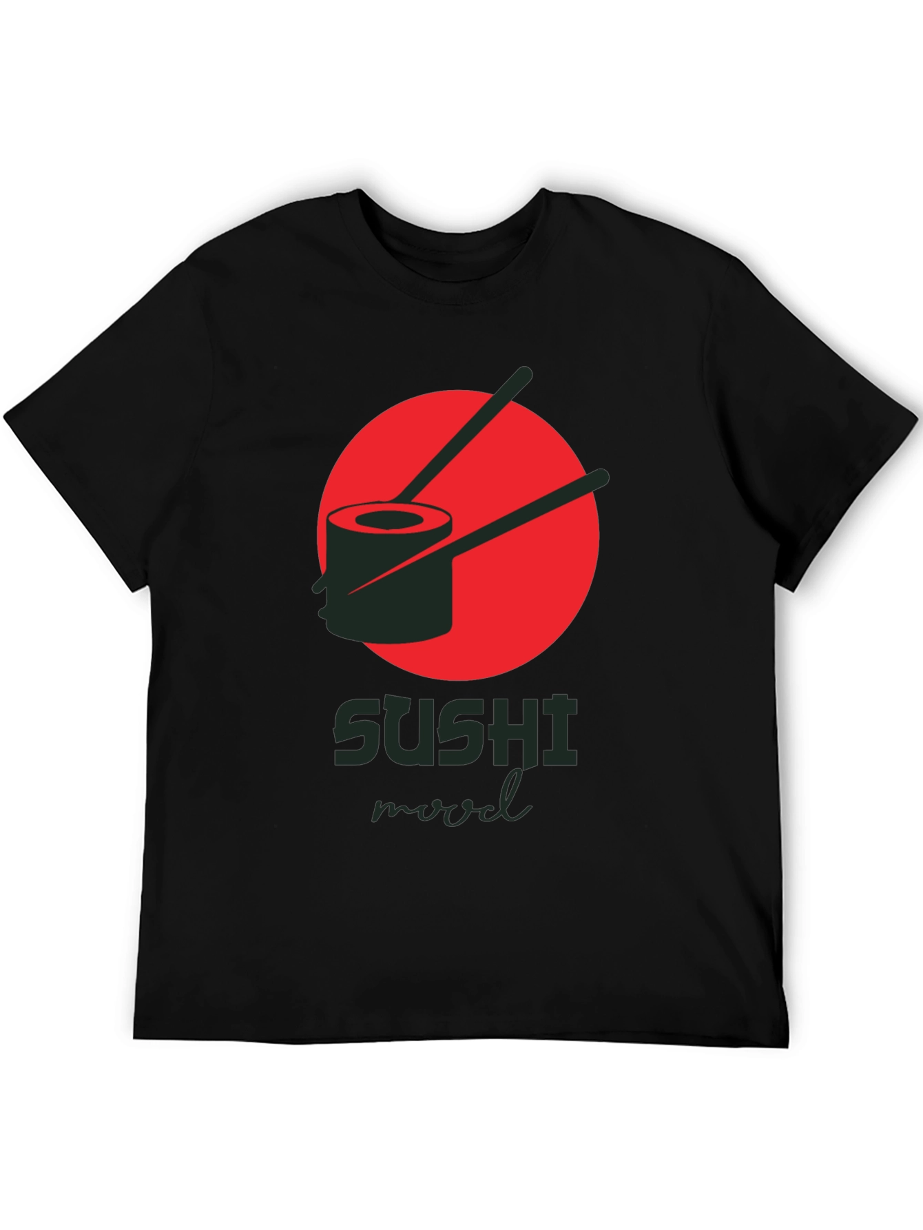 Sushi Mood Graphic Tee - Stylish Cotton Blend T-Shirt