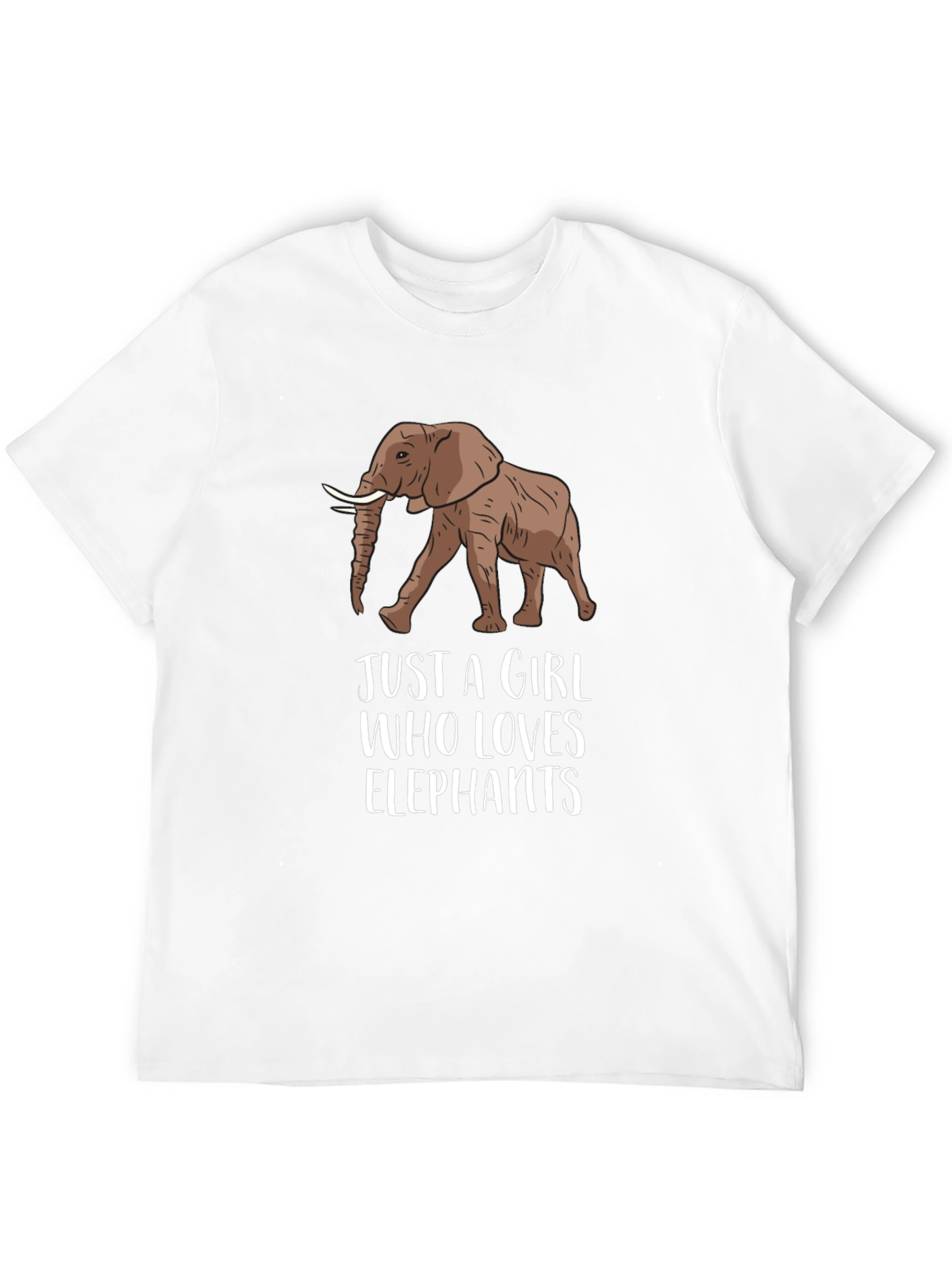 Elephant Lover Graphic Tee - Unisex Black T-Shirt