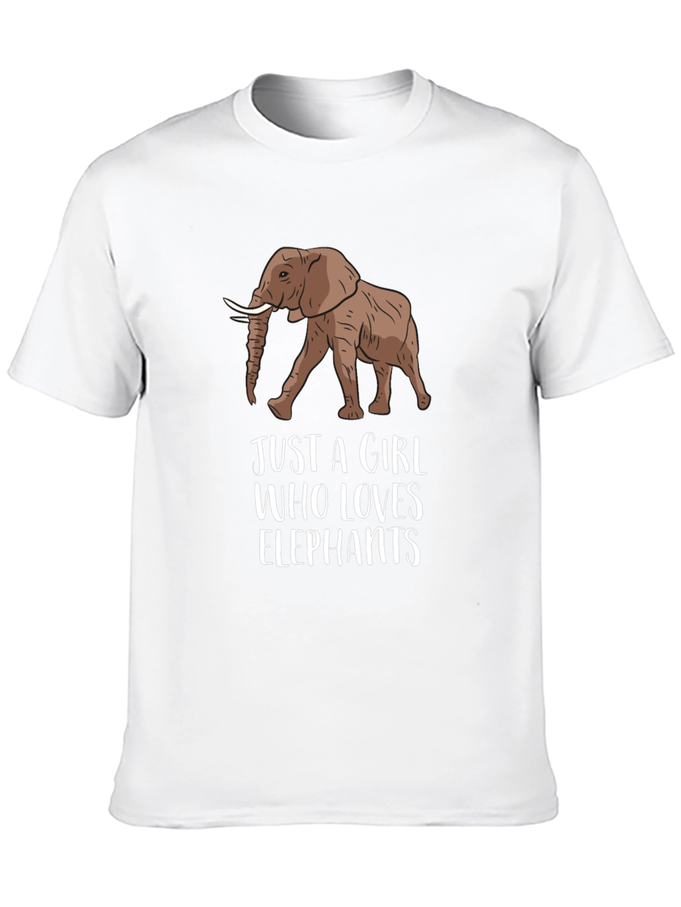 Elephant Lover Graphic Tee - Unisex Black T-Shirt