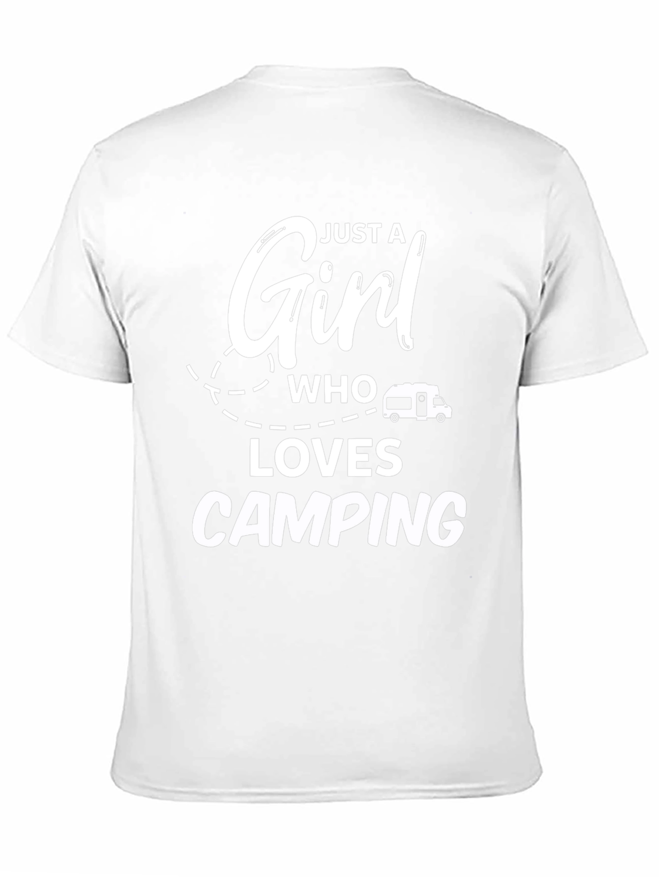 Just a Girl Who Loves Camping T-Shirt