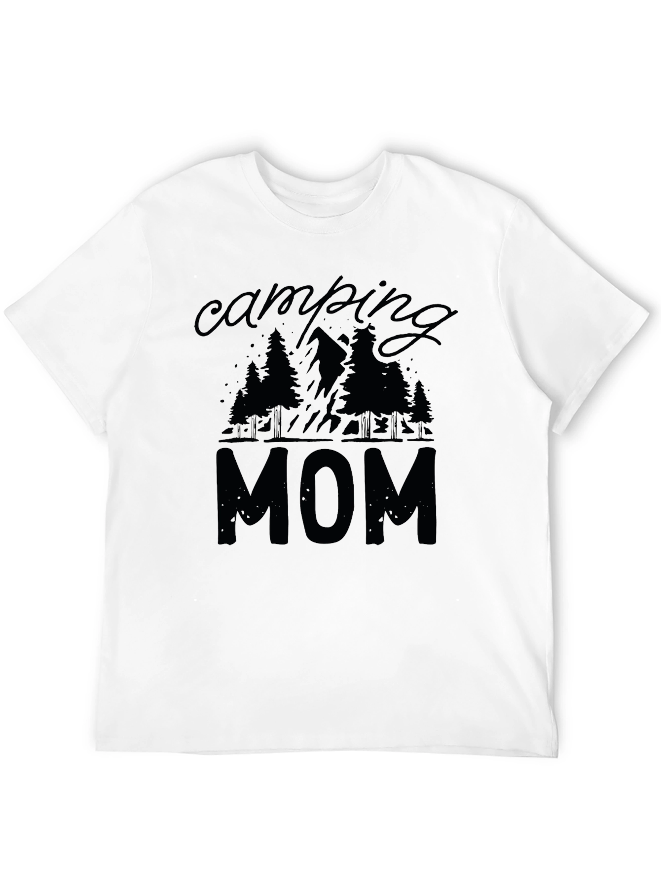 Camping Mom Graphic T-Shirt