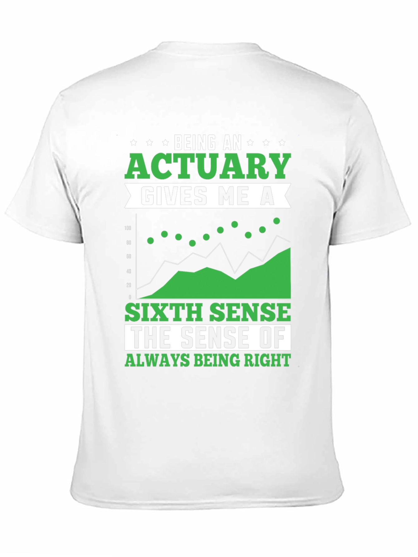 Actuary Sixth Sense Graphic T-Shirt