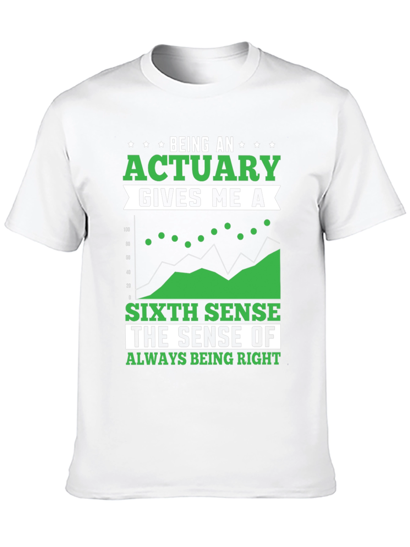Actuary Sixth Sense Graphic T-Shirt