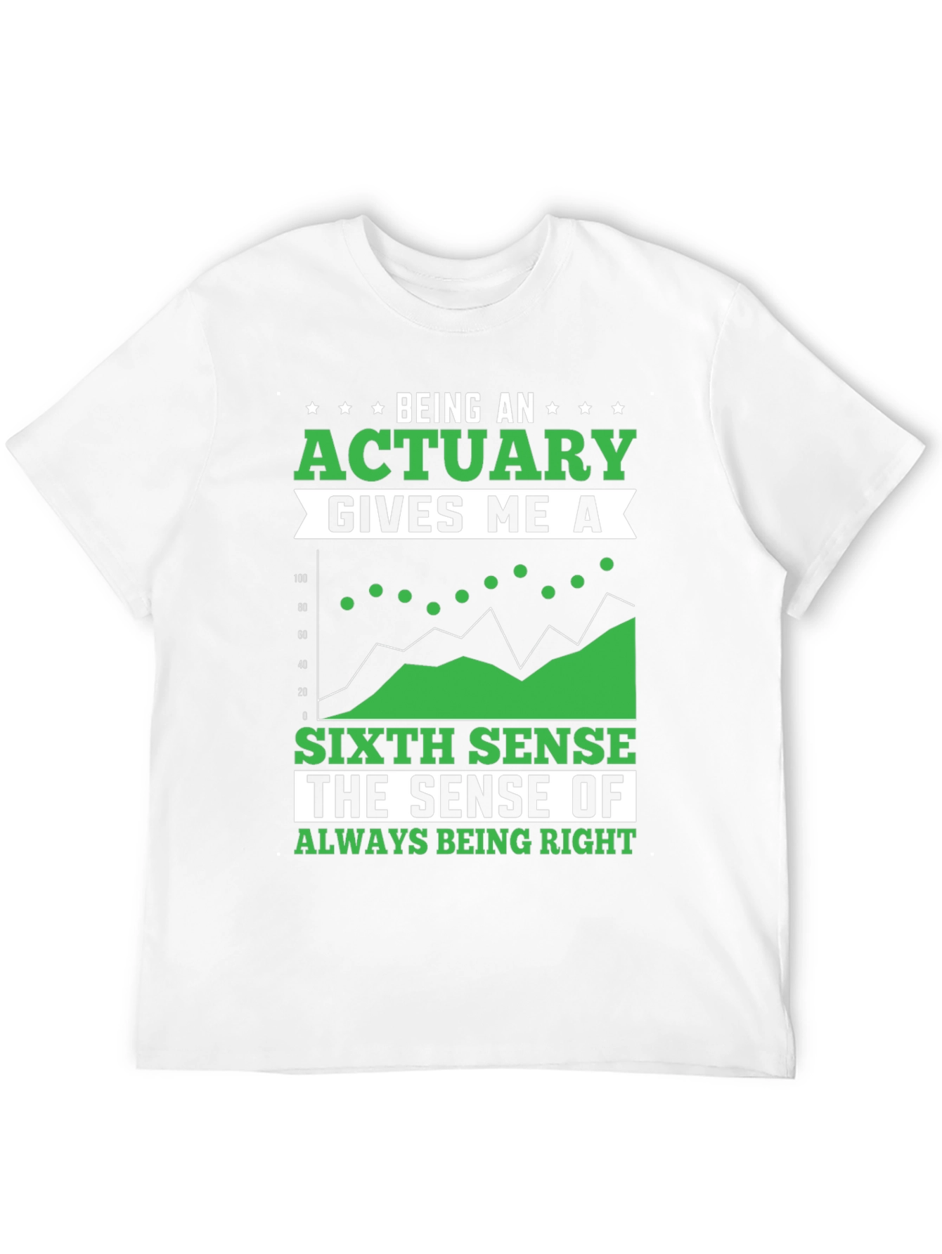 Actuary Sixth Sense Graphic T-Shirt
