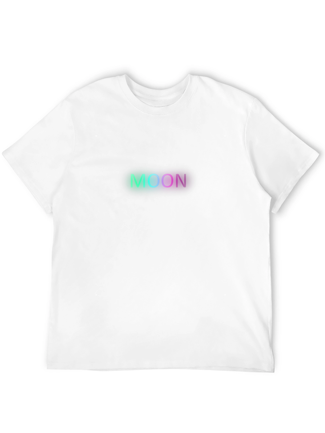 Neon Moon Graphic Black T-Shirt