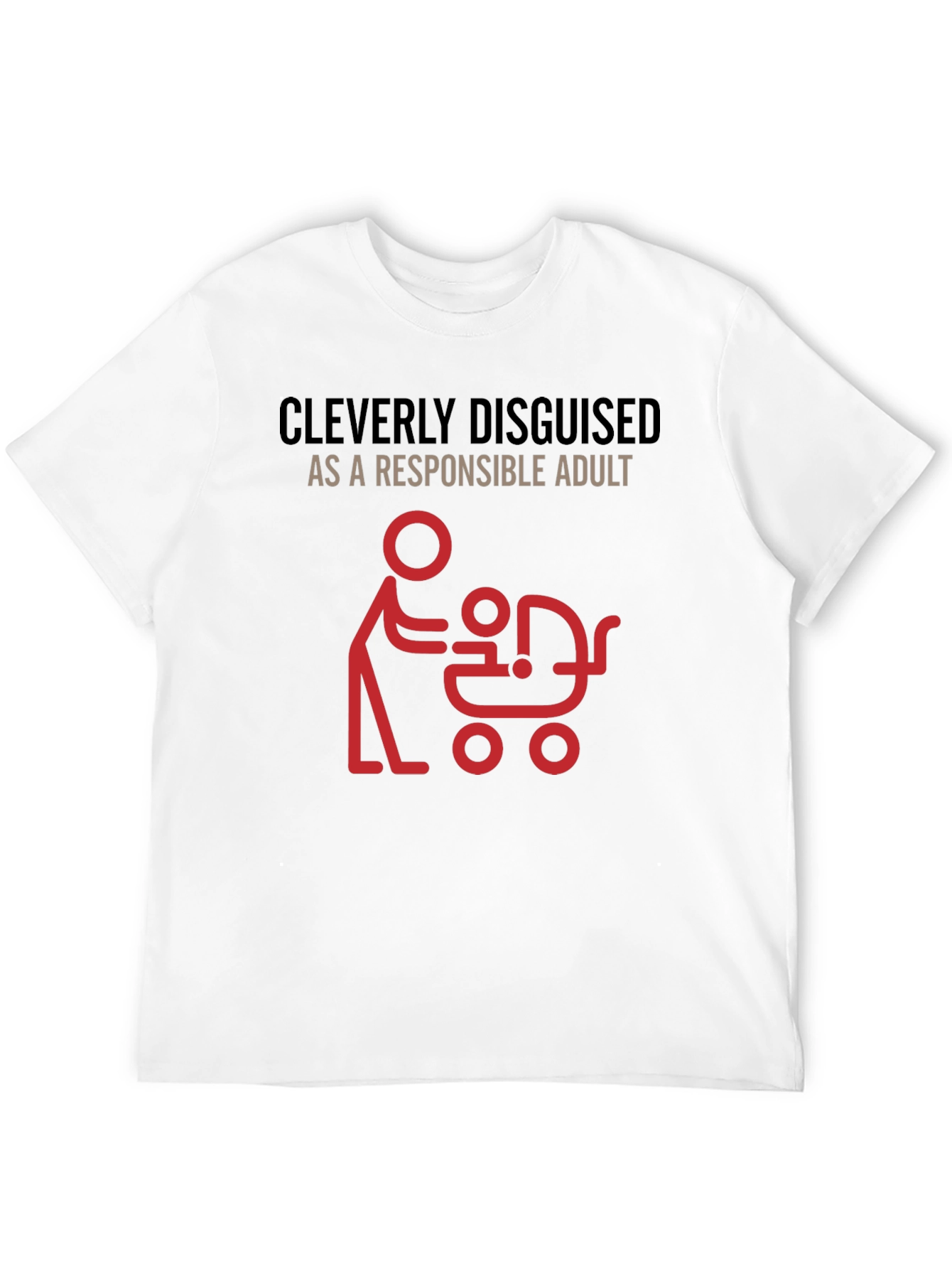 Cleverly Disguised Dad Graphic T-Shirt