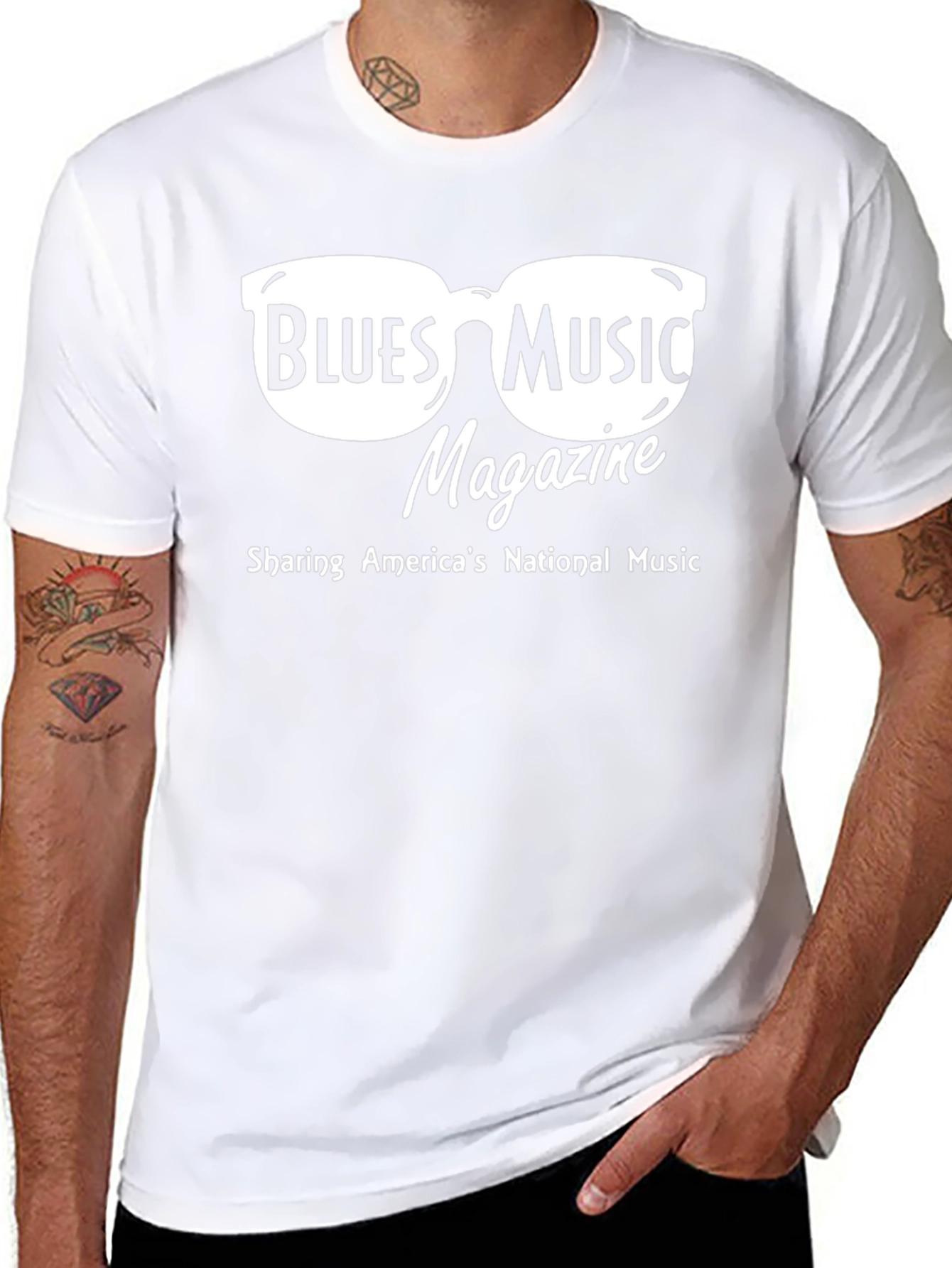 Blues Music Magazine Graphic T-Shirt