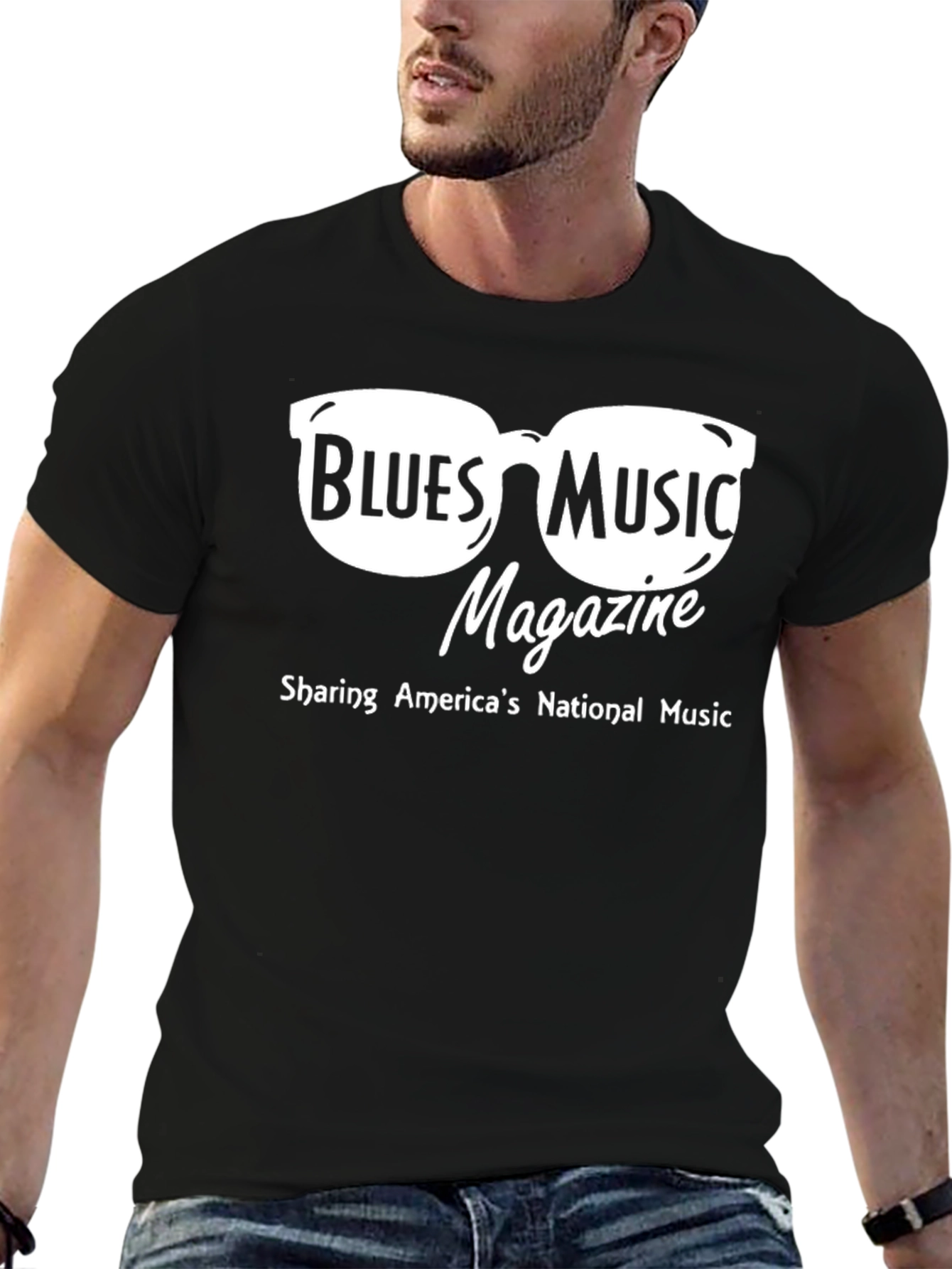 Blues Music Magazine Graphic T-Shirt
