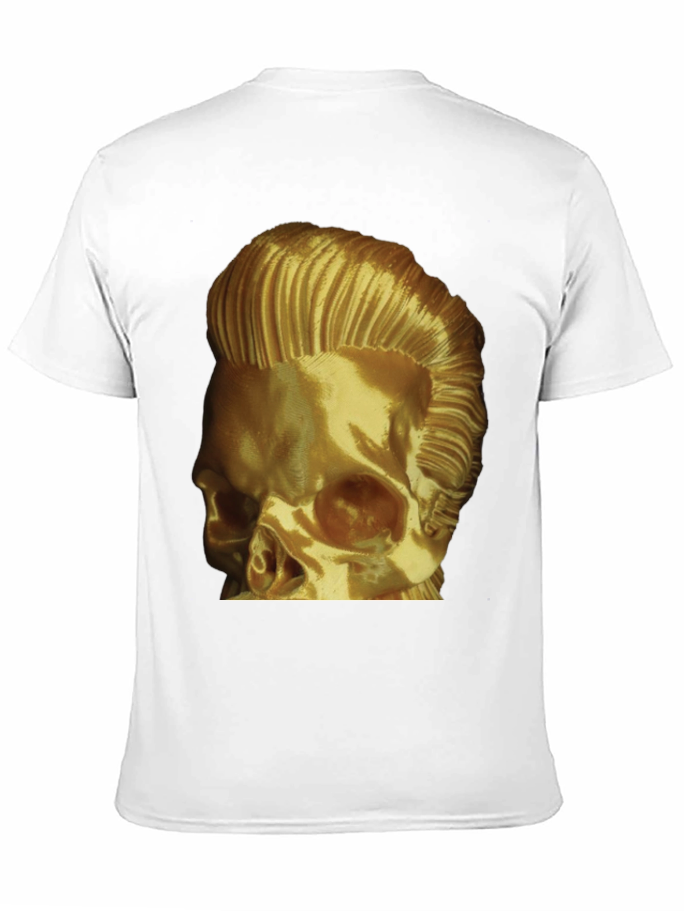 Golden Skull Rocker T-Shirt