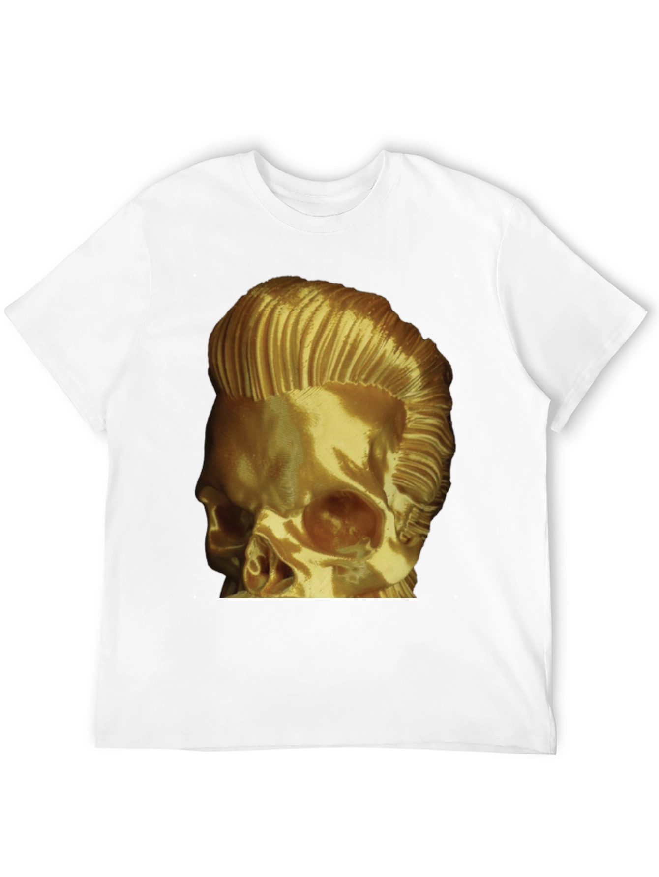 Golden Skull Rocker T-Shirt