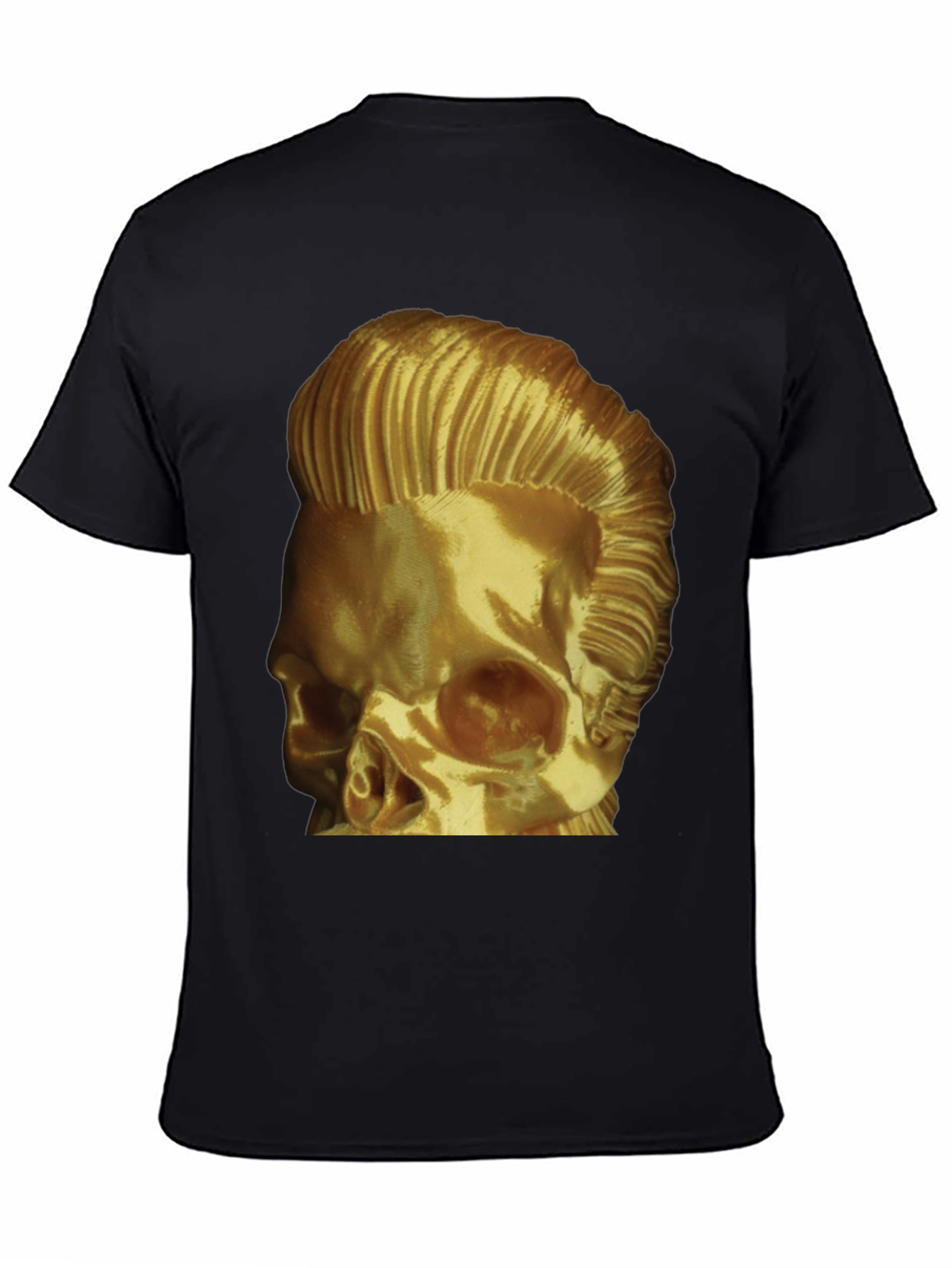 Golden Skull Rocker T-Shirt