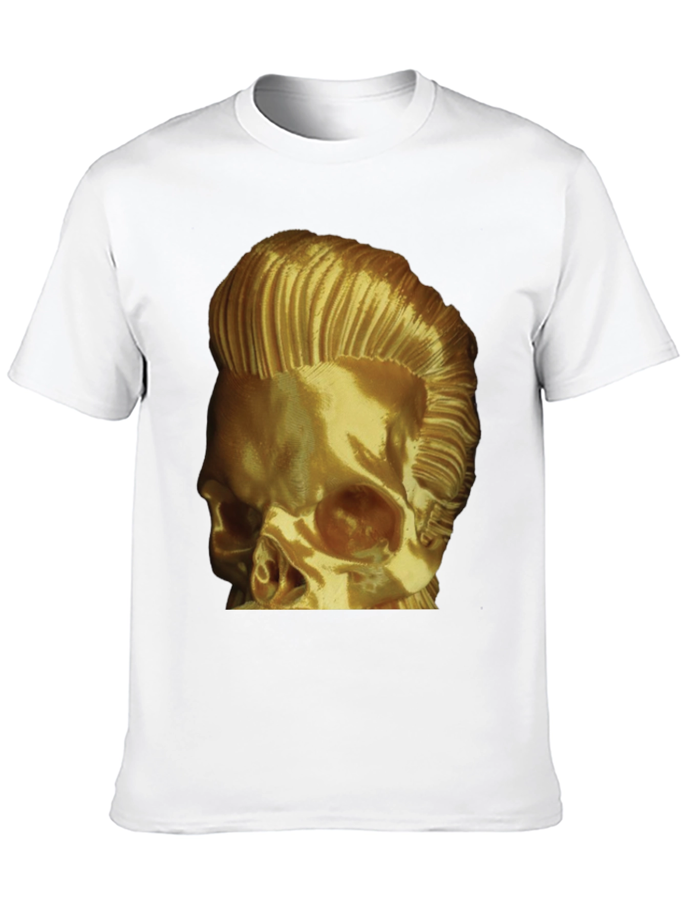 Golden Skull Rocker T-Shirt