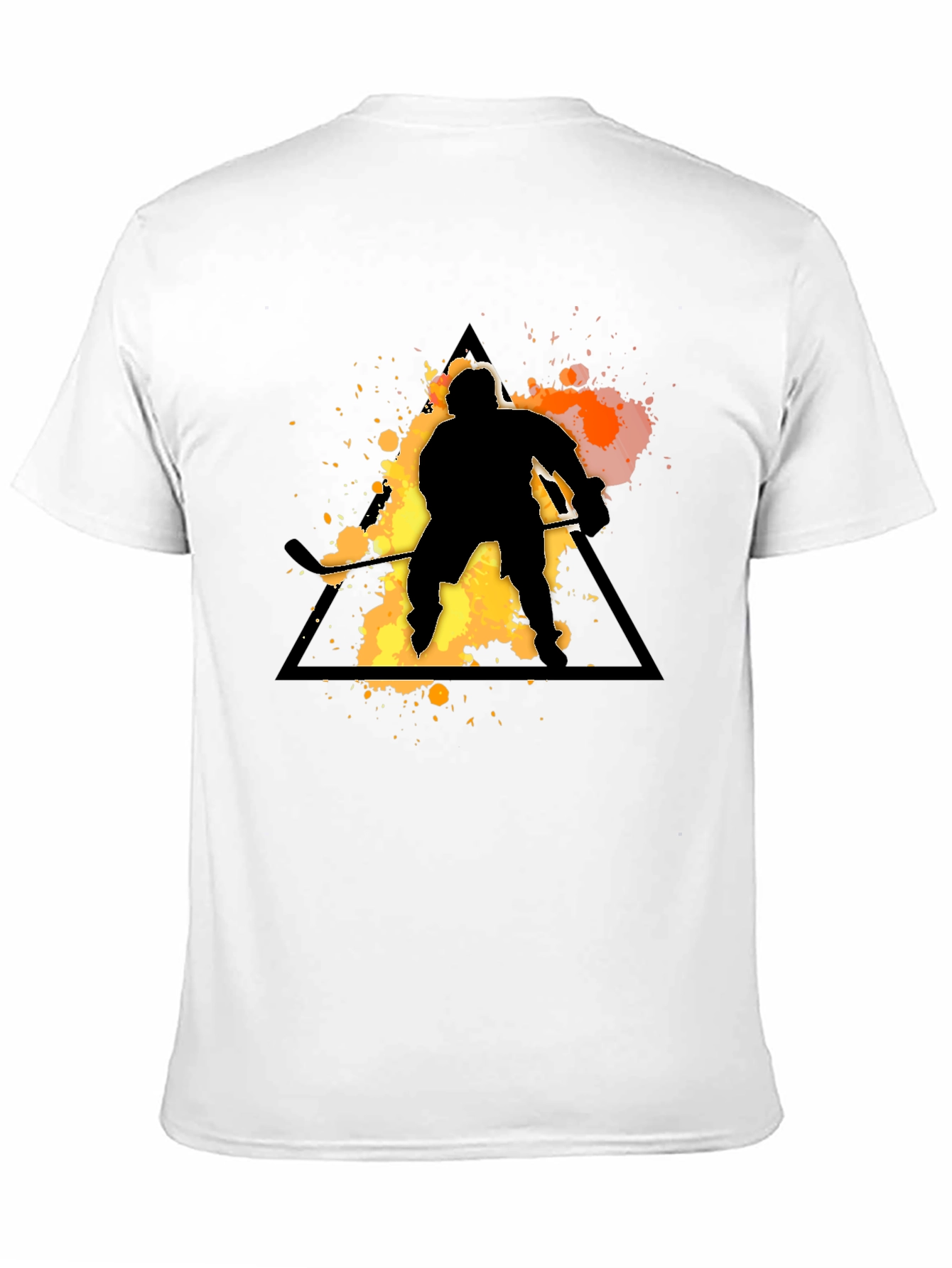 Hockey Player Graphic Tee