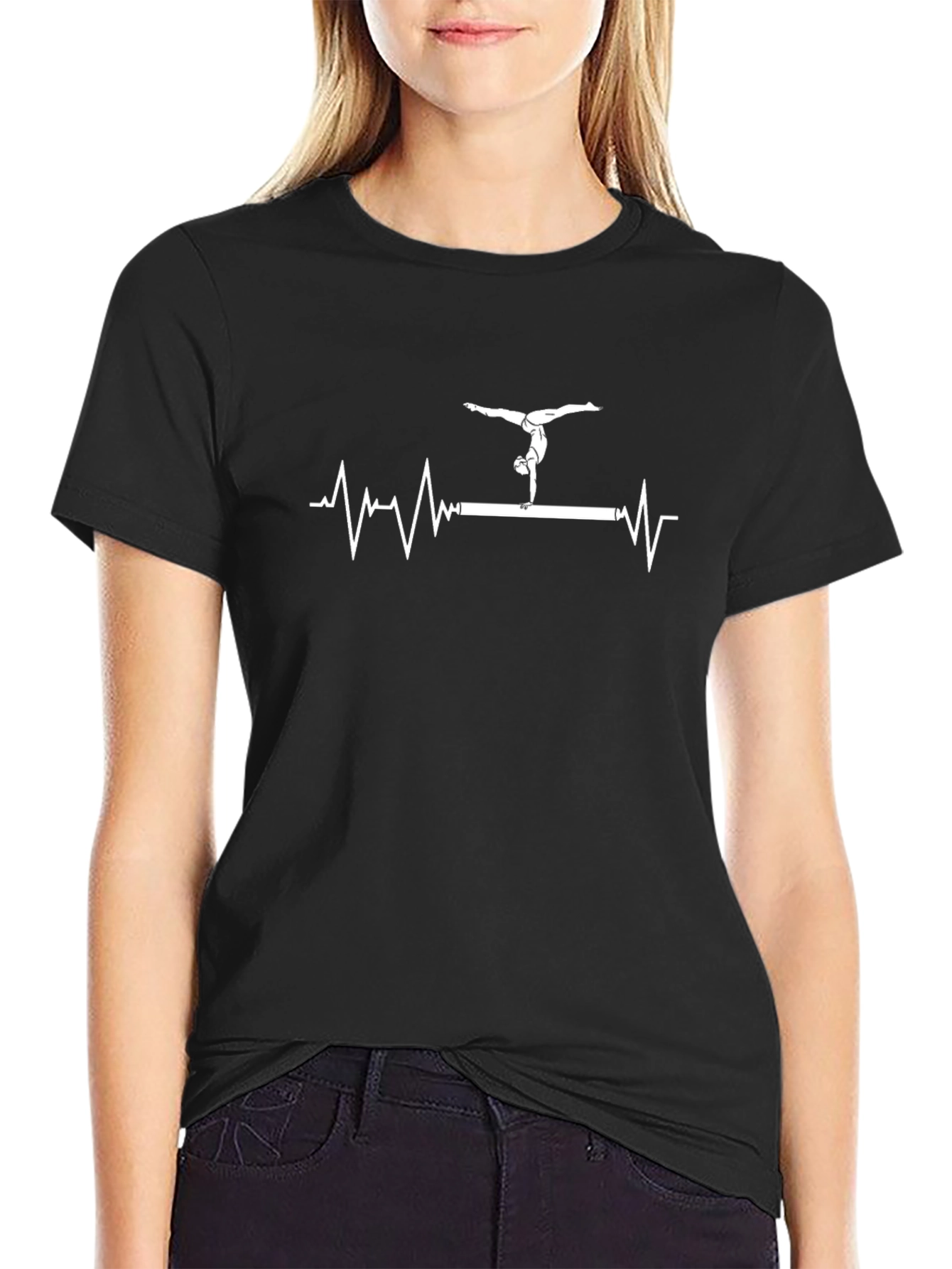 Gymnastics Heartbeat T-Shirt
