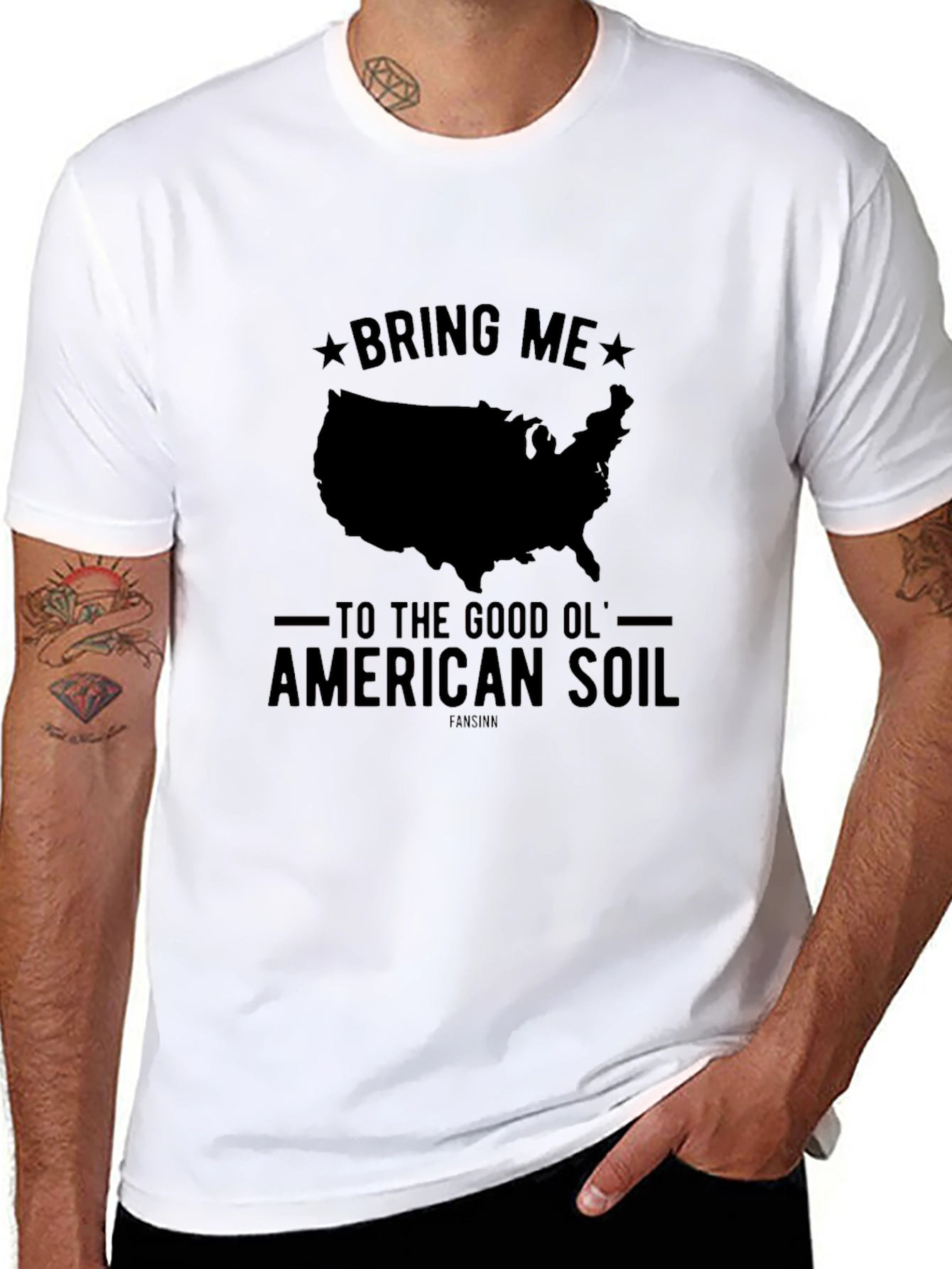 American Soil Graphic T-Shirt - Bring Me Home