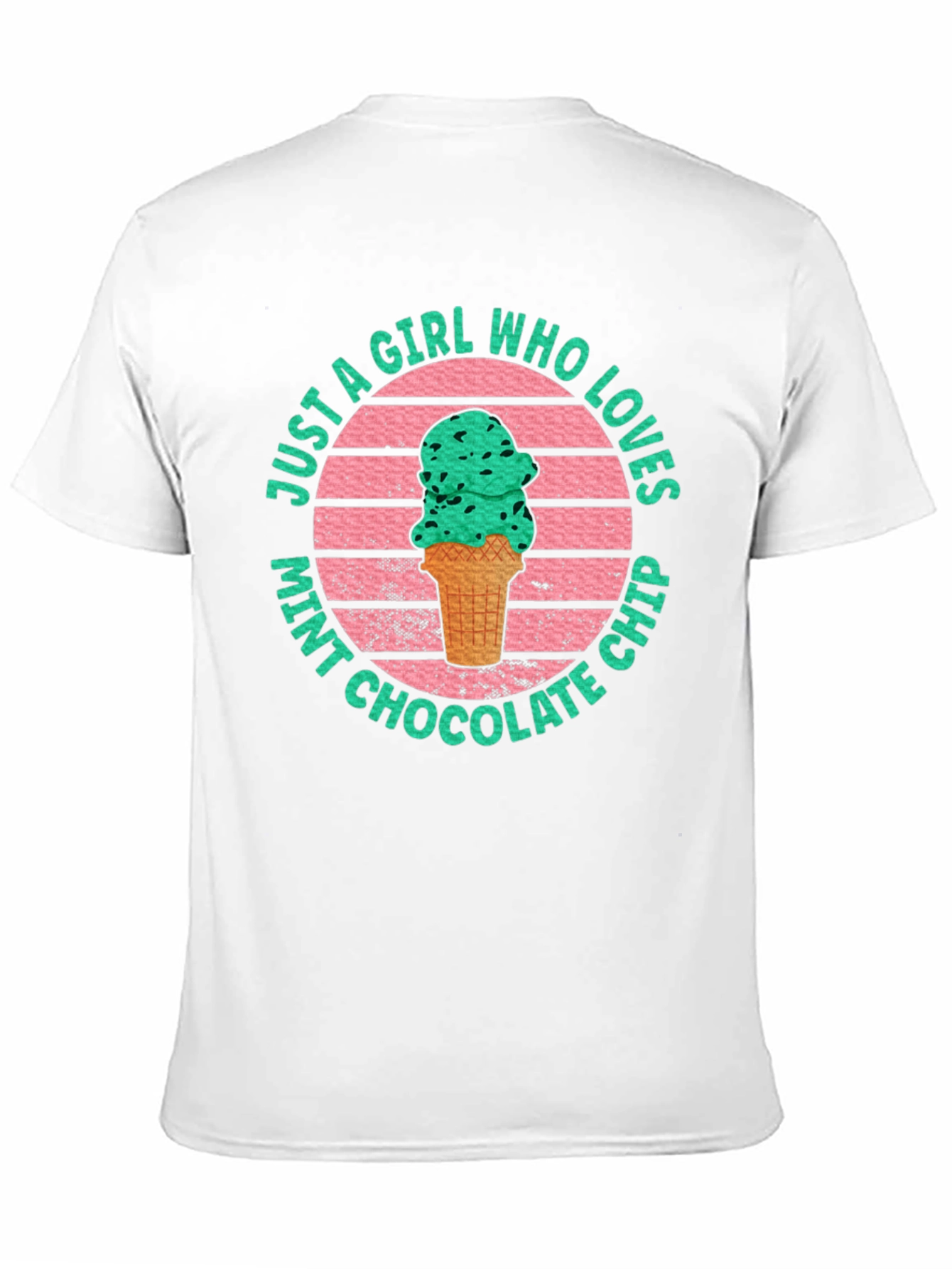Mint Chocolate Chip Ice Cream Lover T-Shirt