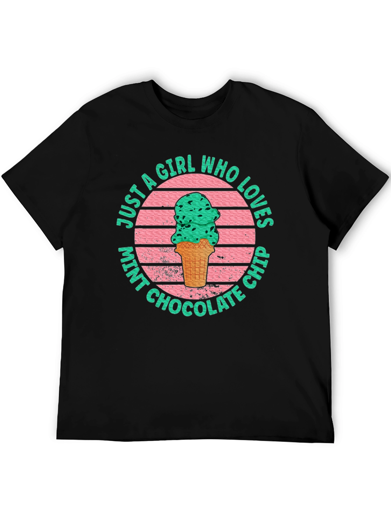 Mint Chocolate Chip Ice Cream Lover T-Shirt