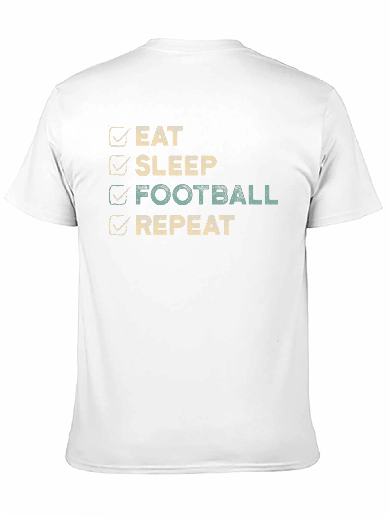 Eat Sleep Football Repeat T-Shirt