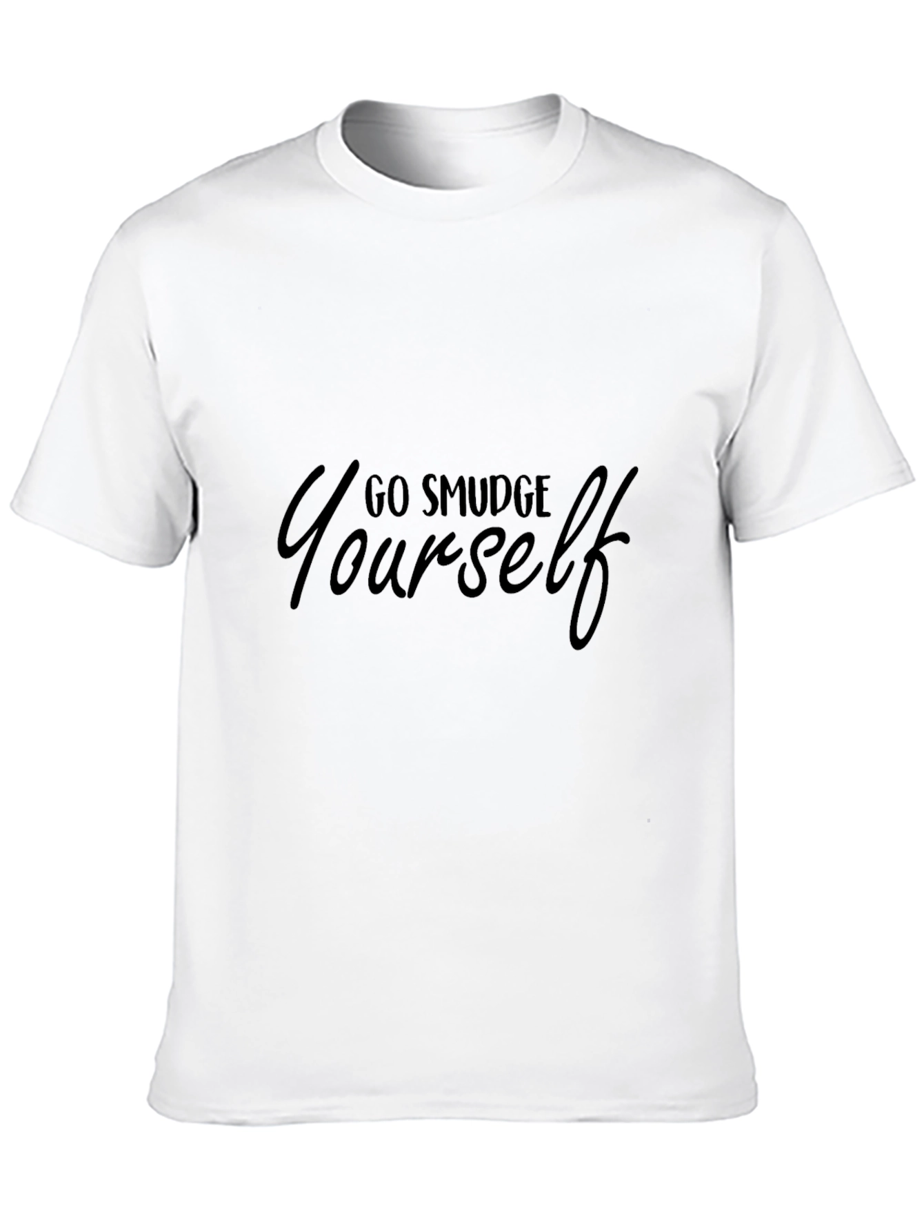 Go Smudge Yourself Black Graphic Tee