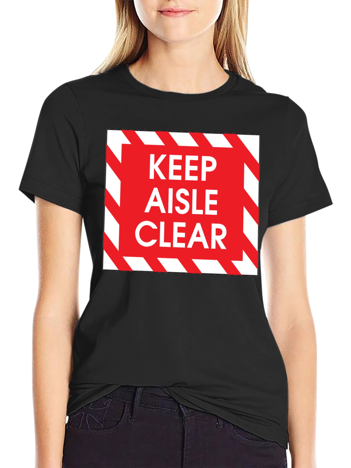 Keep Aisle Clear T-Shirt - Safety Design Tee