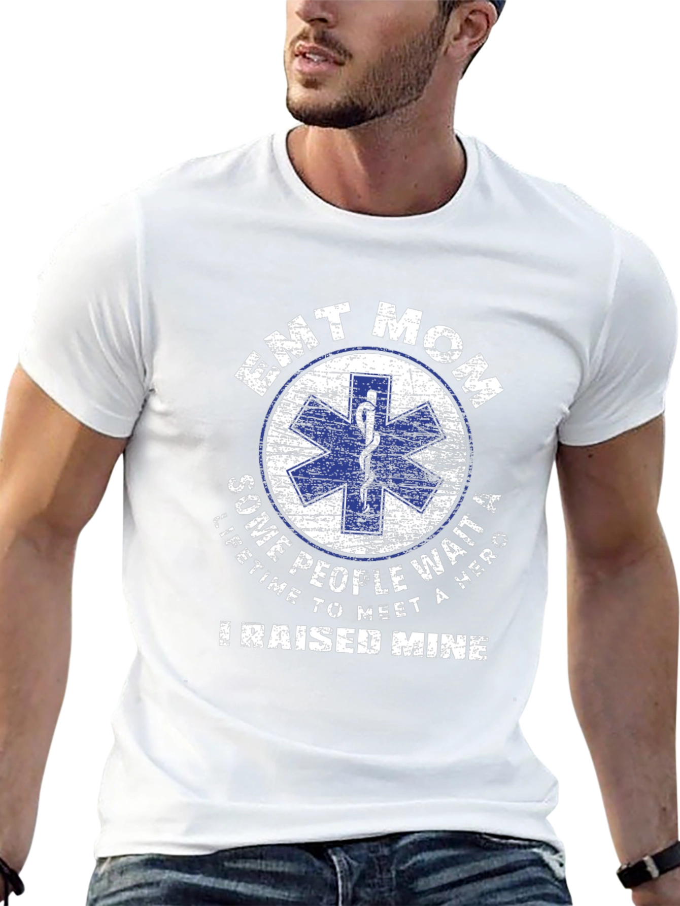 EMT Mom T-Shirt Hero Raising Tee
