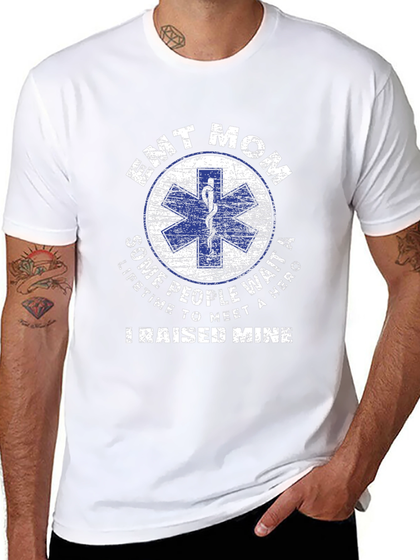 EMT Mom T-Shirt Hero Raising Tee