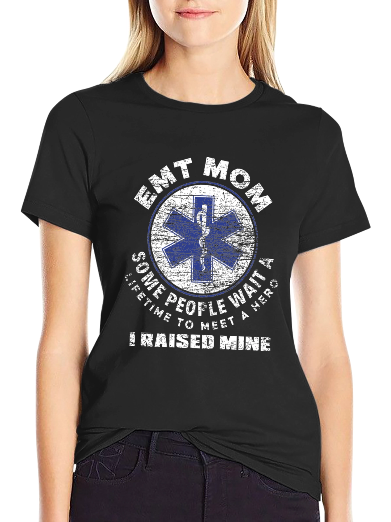 EMT Mom T-Shirt Hero Raising Tee