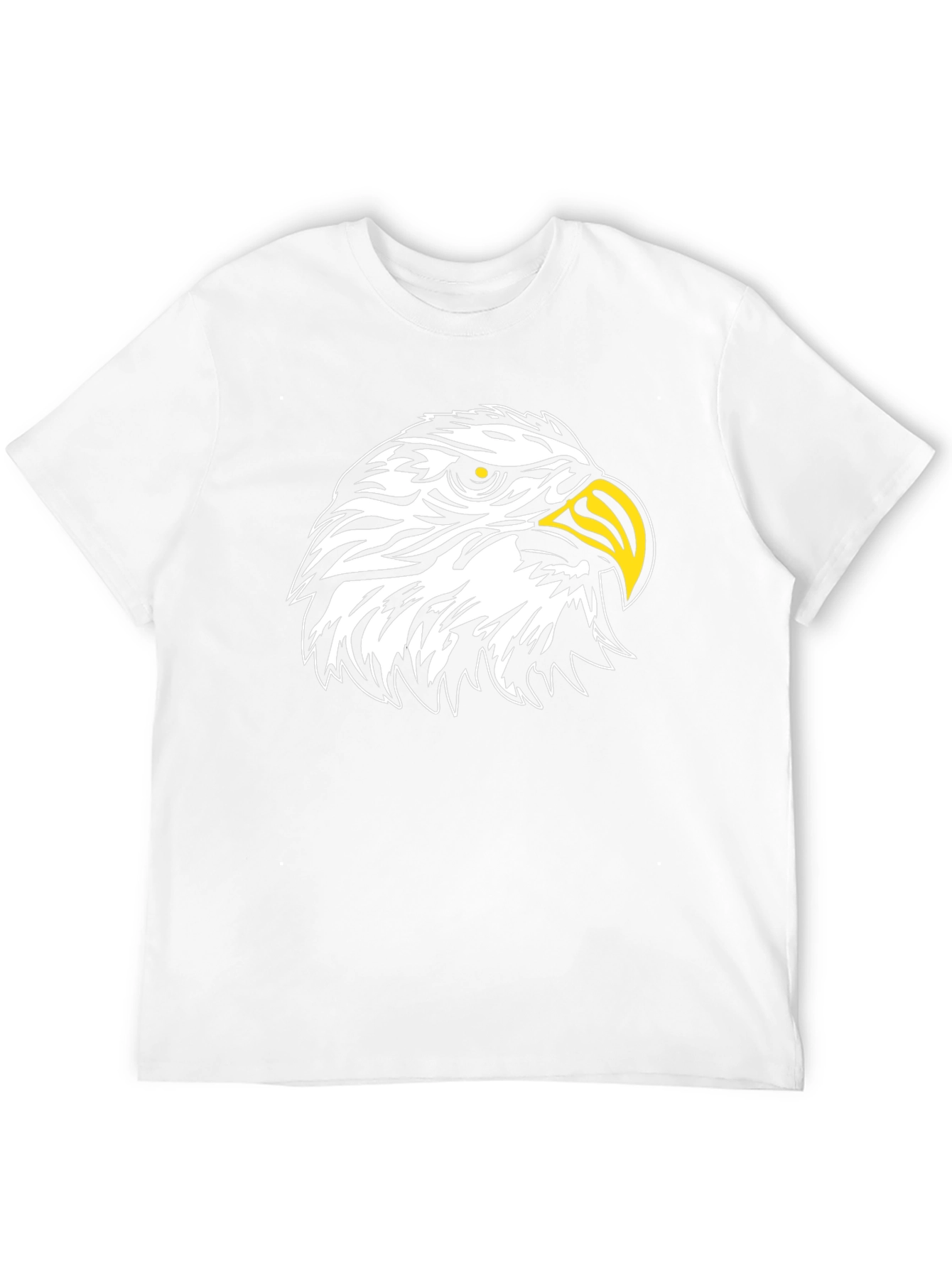 Black Eagle Graphic Tee - Striking Bird Design