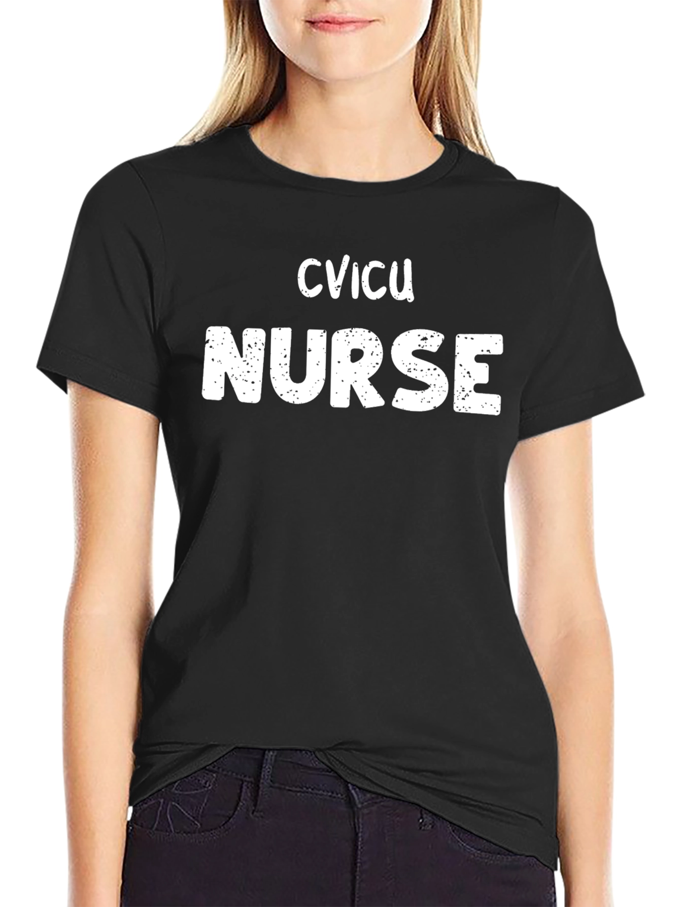 CVICU Nurse T-Shirt - Soft Cotton Tee