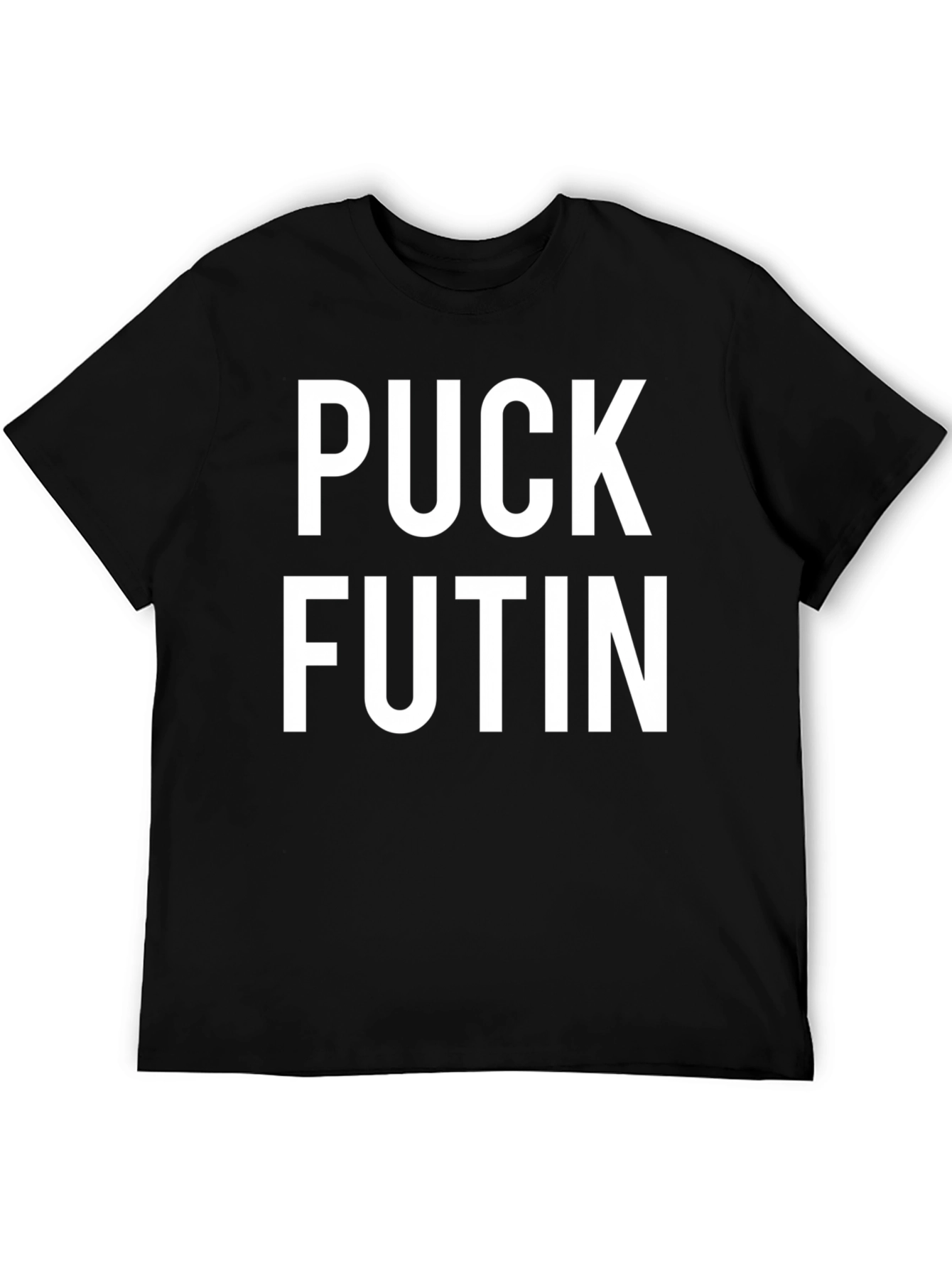 Puck Futin Black T-Shirt - Express Yourself!