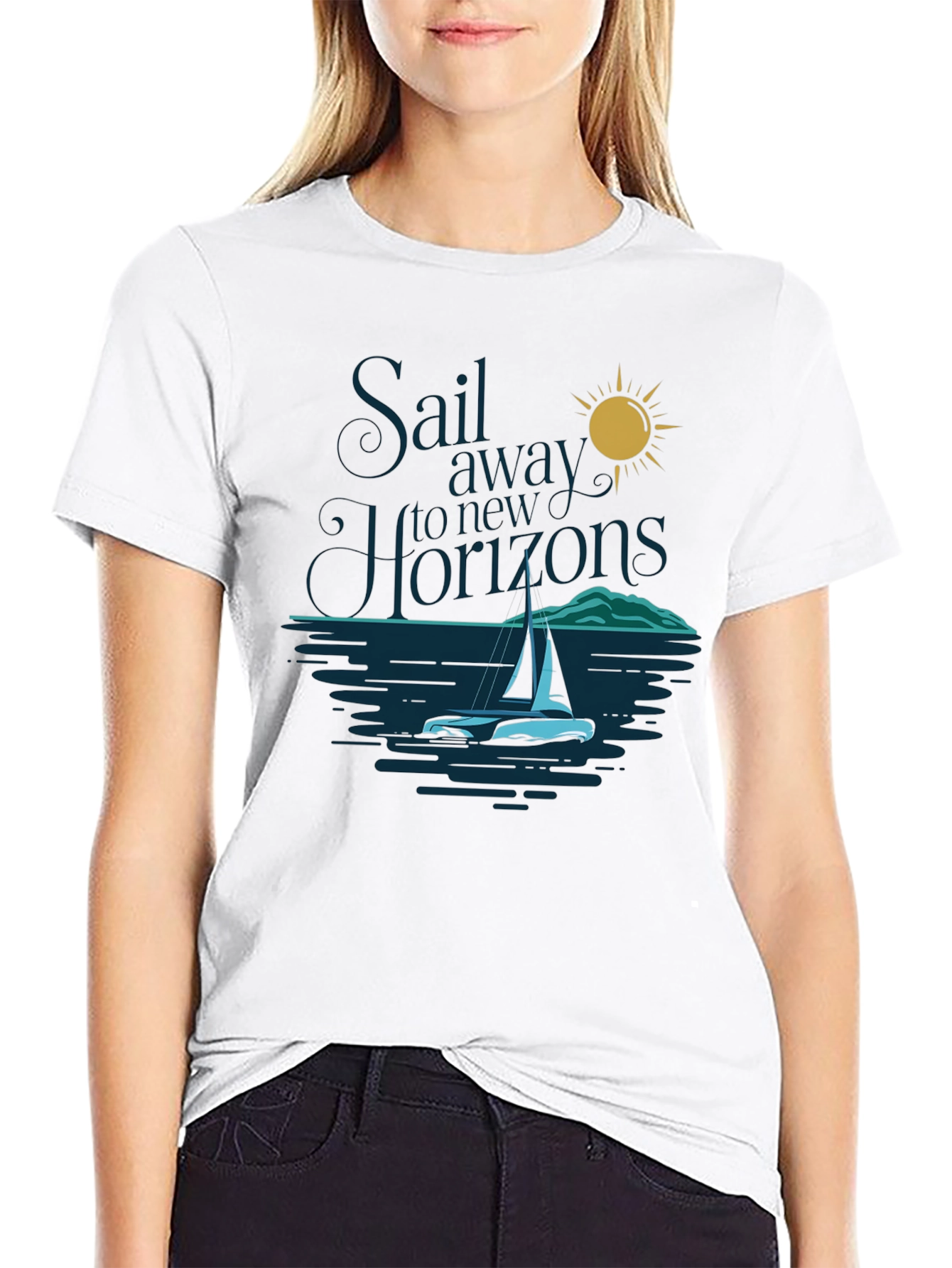 Sail Away to New Horizons T-Shirt