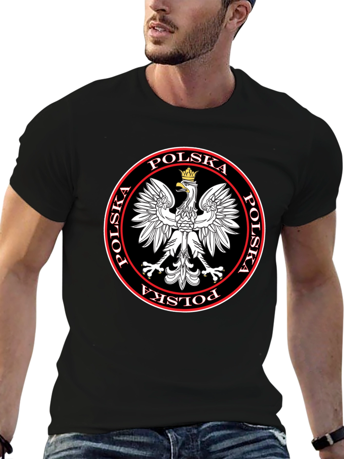 Poland Eagle Polska Graphic T-Shirt