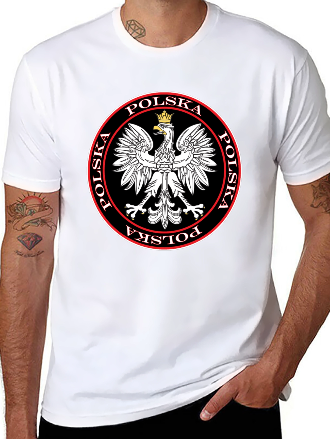 Poland Eagle Polska Graphic T-Shirt