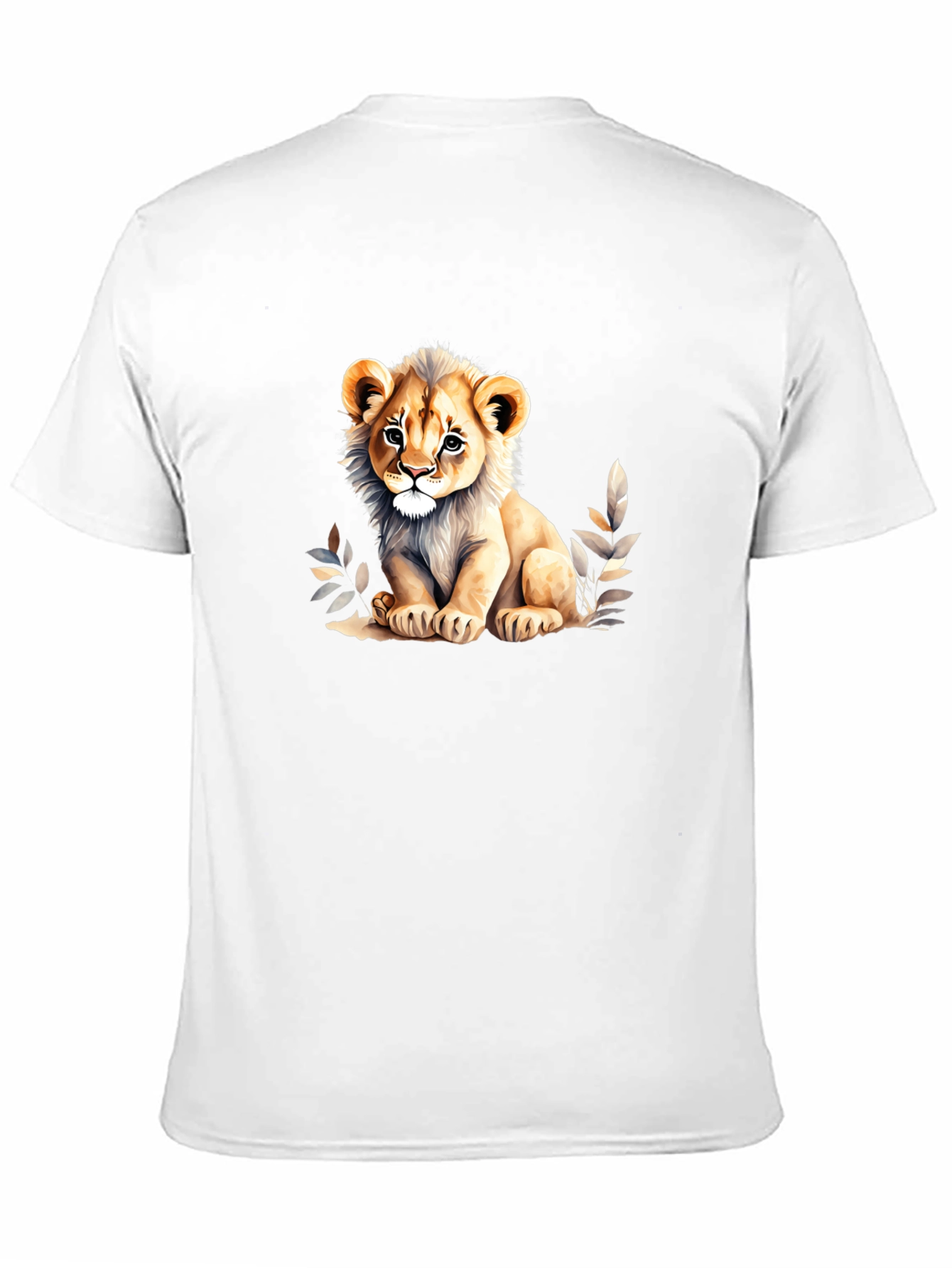 Cute Lion Cub Graphic Tee