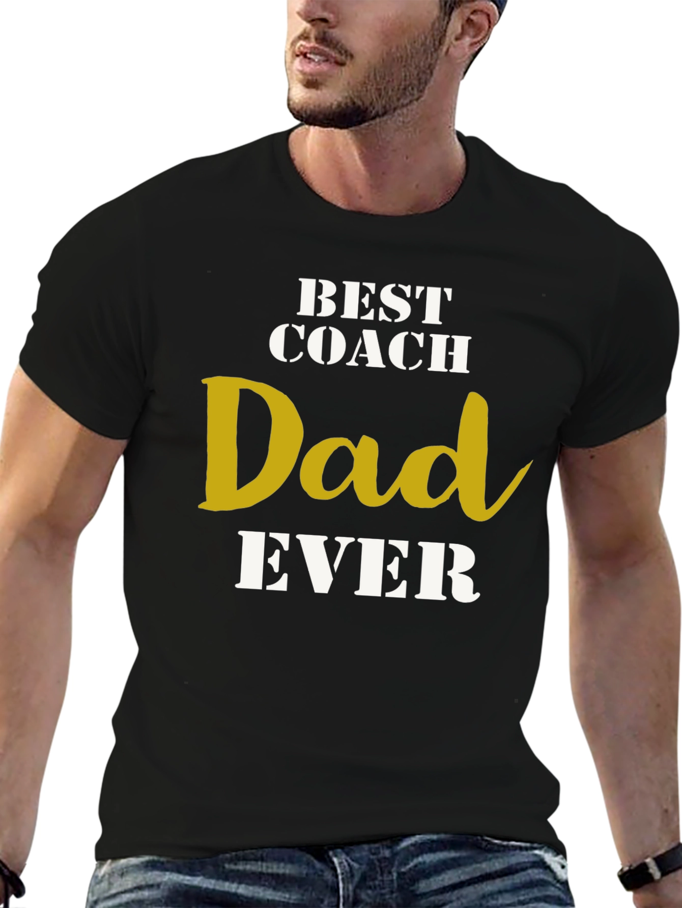 Best Coach Dad Ever T-Shirt