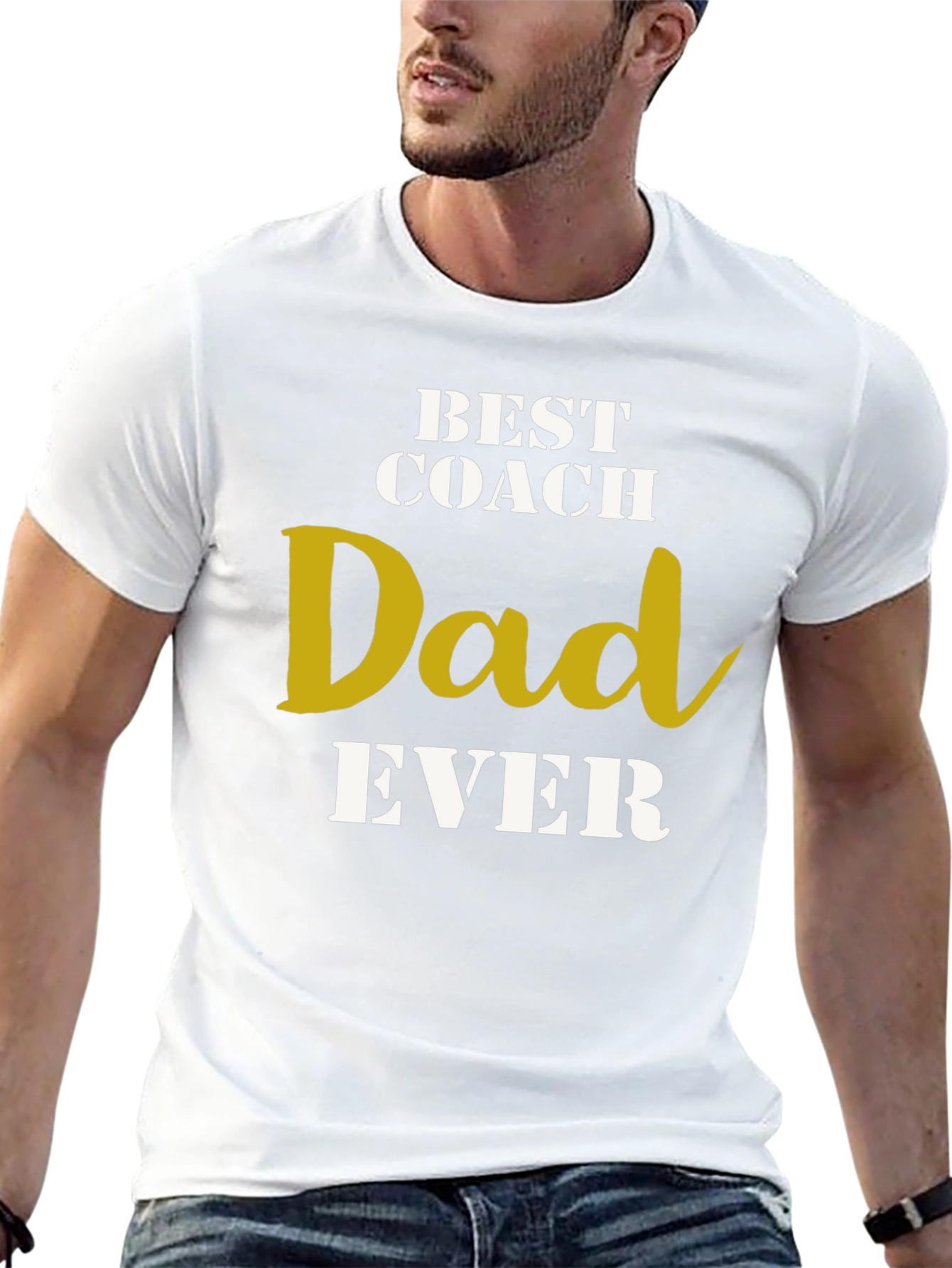 Best Coach Dad Ever T-Shirt