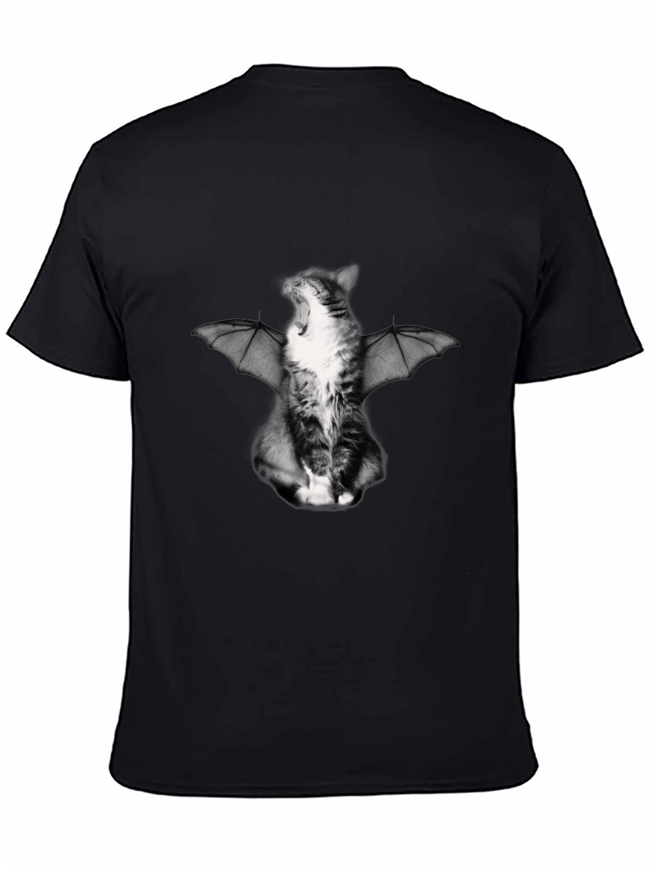 Cat Bat T-Shirt - Unique Graphic Tee